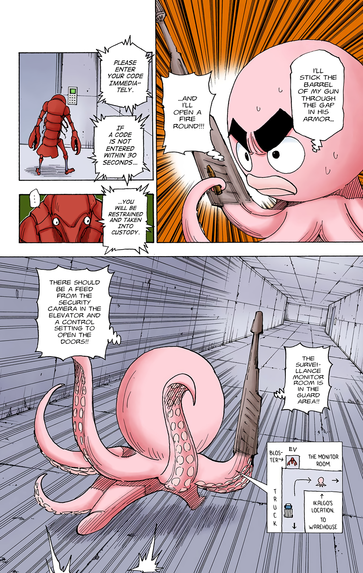 Halaman dari HUNTER x HUNTER (Official Colored) Chapter 282