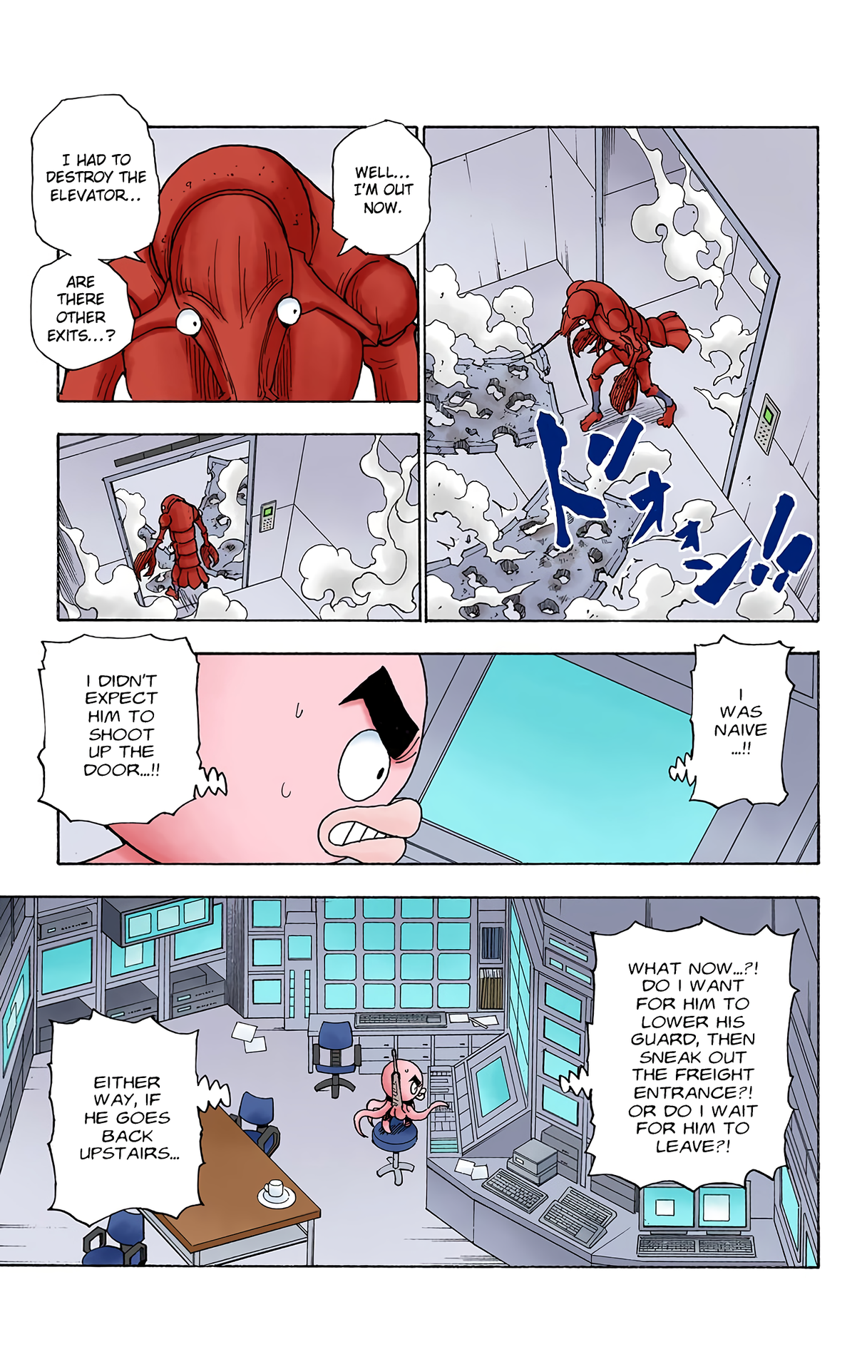 Halaman dari HUNTER x HUNTER (Official Colored) Chapter 282