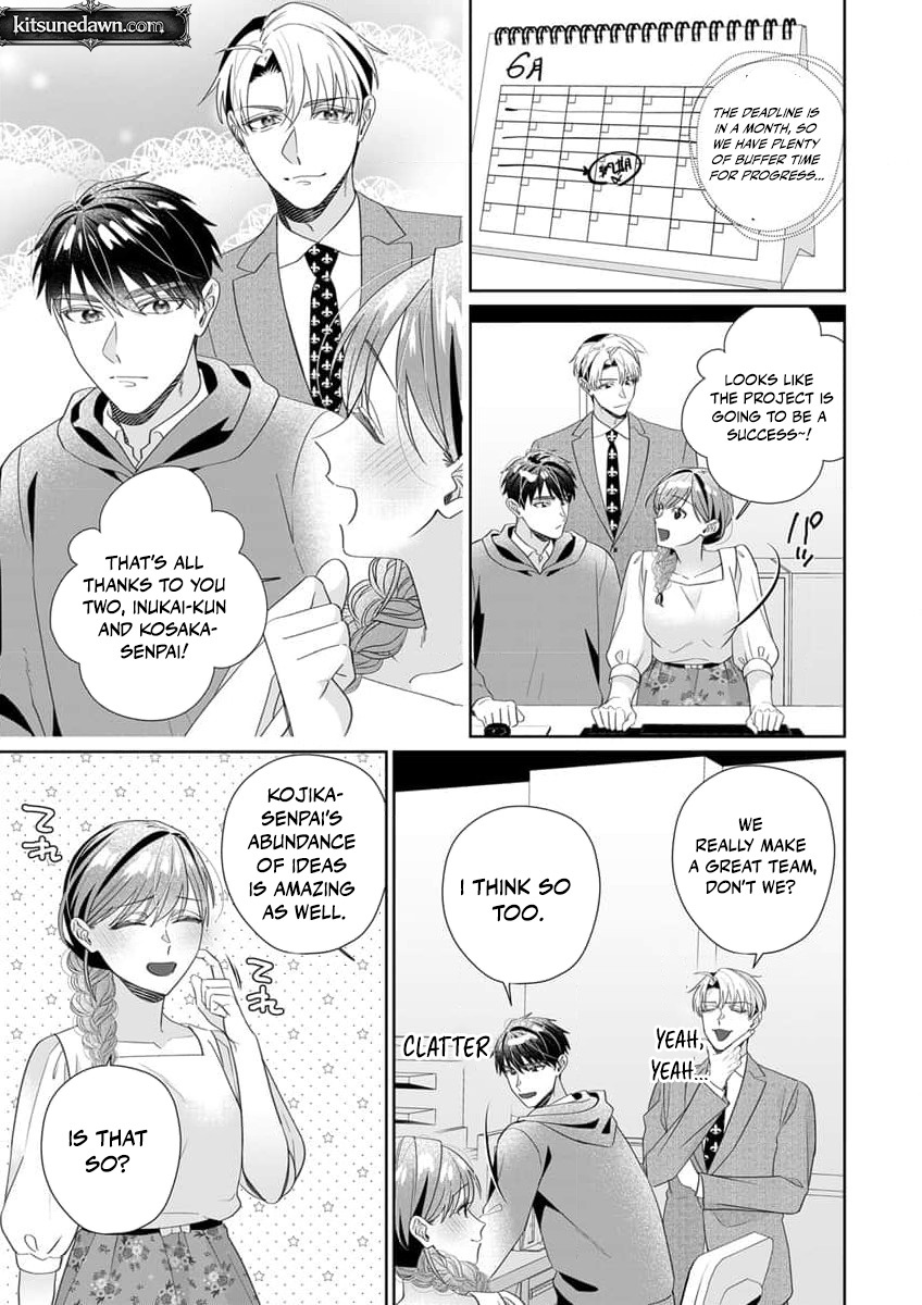 Ijiwaru Senpai to Ookina Kouhai ni Hasamare Douji Zeme!?: Ue mo Shita mo Issho ni Ijirare Torotoro ni Chapter 7 Page 26