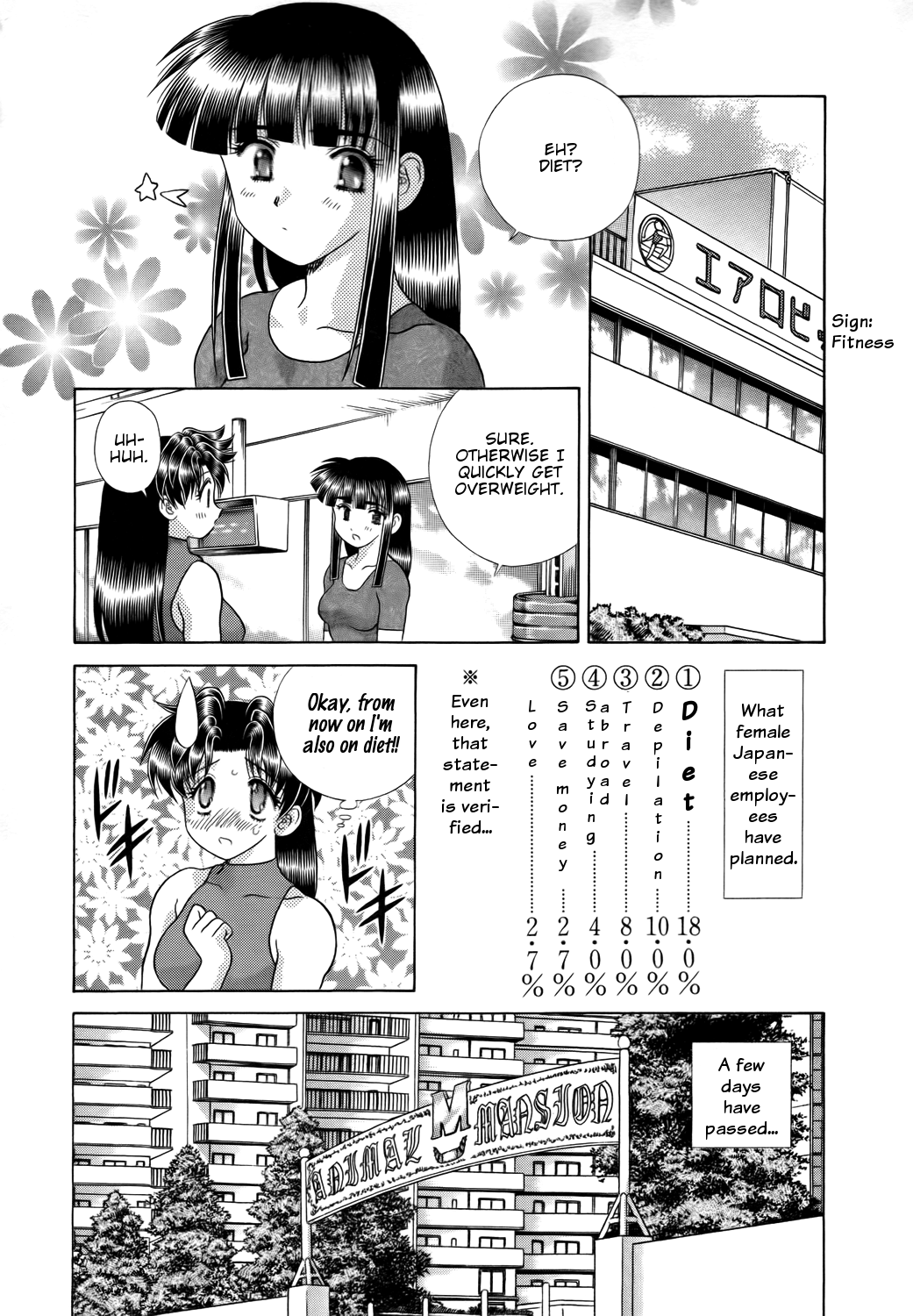 Halaman dari Futari Ecchi Chapter 199