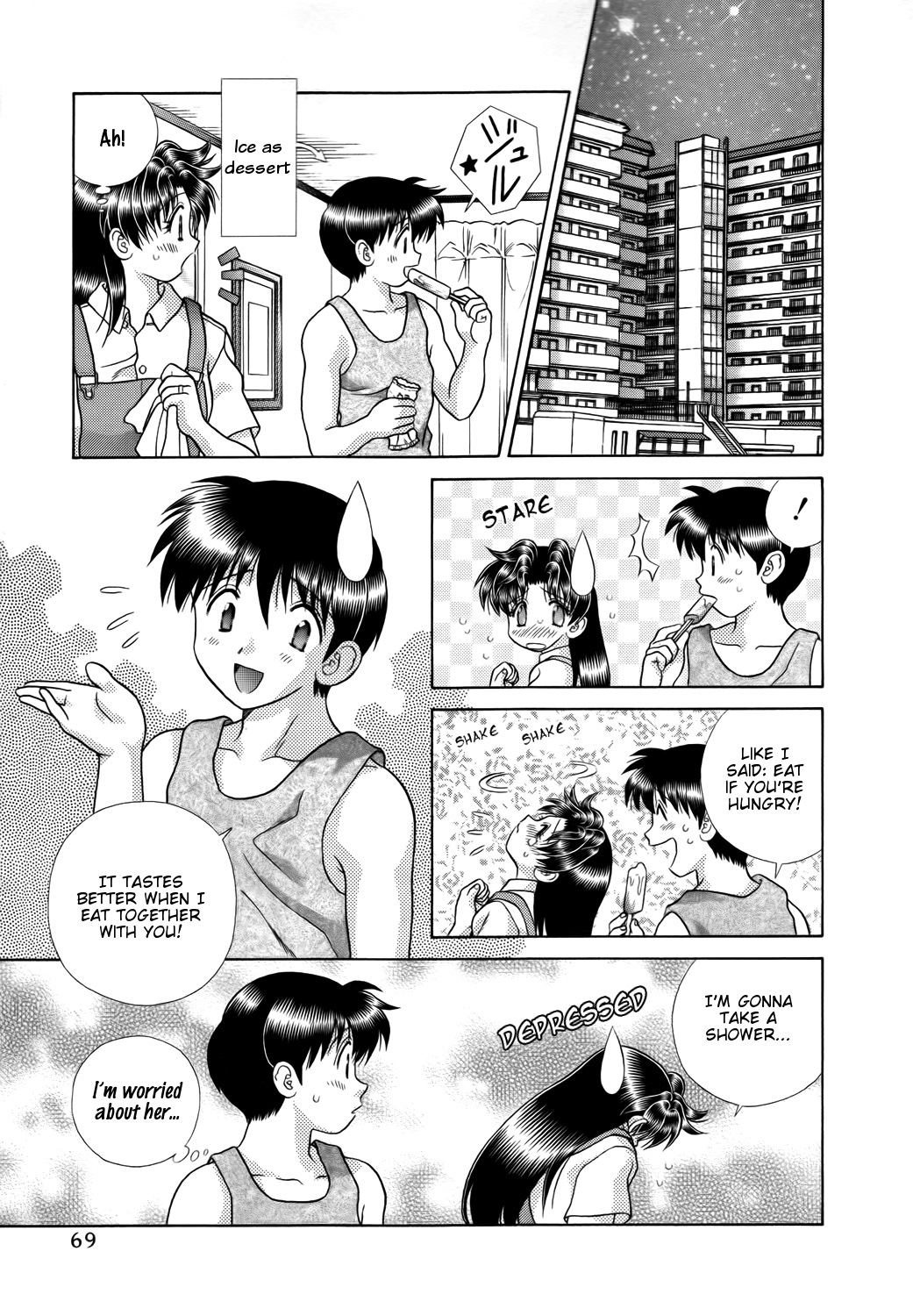 Halaman dari Futari Ecchi Chapter 199