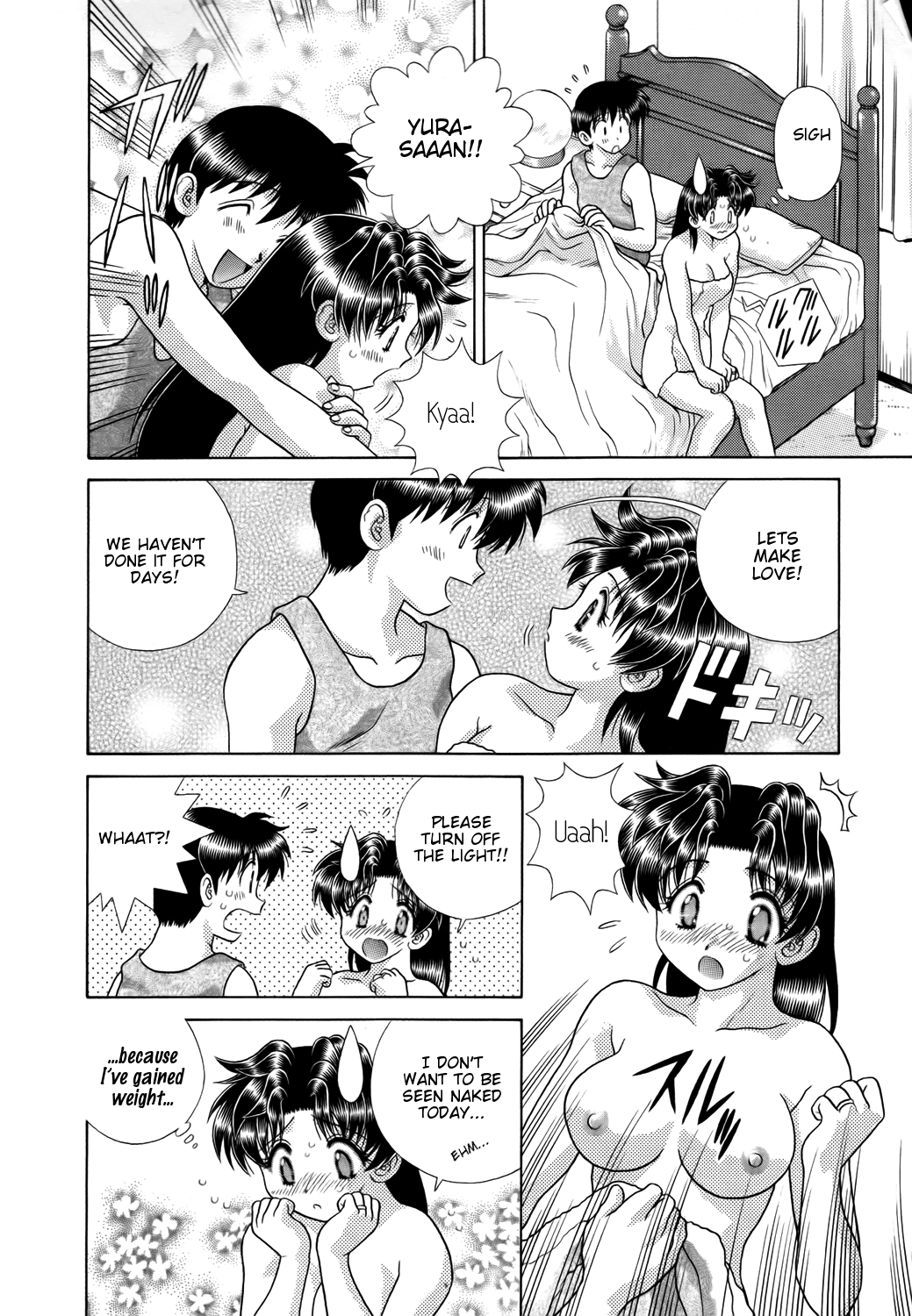 Halaman dari Futari Ecchi Chapter 199