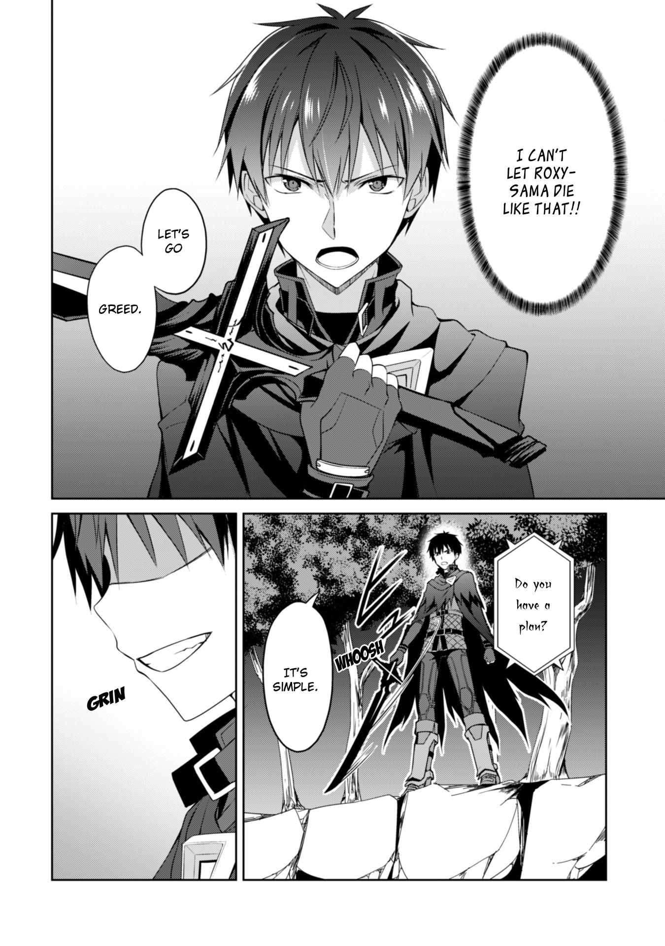 Halaman dari Boushoku no Berserk ~Ore dake Level to Iu Gainen wo Toppa suru~ Chapter 9