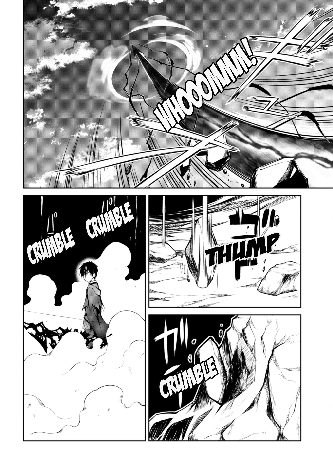 Halaman dari Boushoku no Berserk ~Ore dake Level to Iu Gainen wo Toppa suru~ Chapter 9