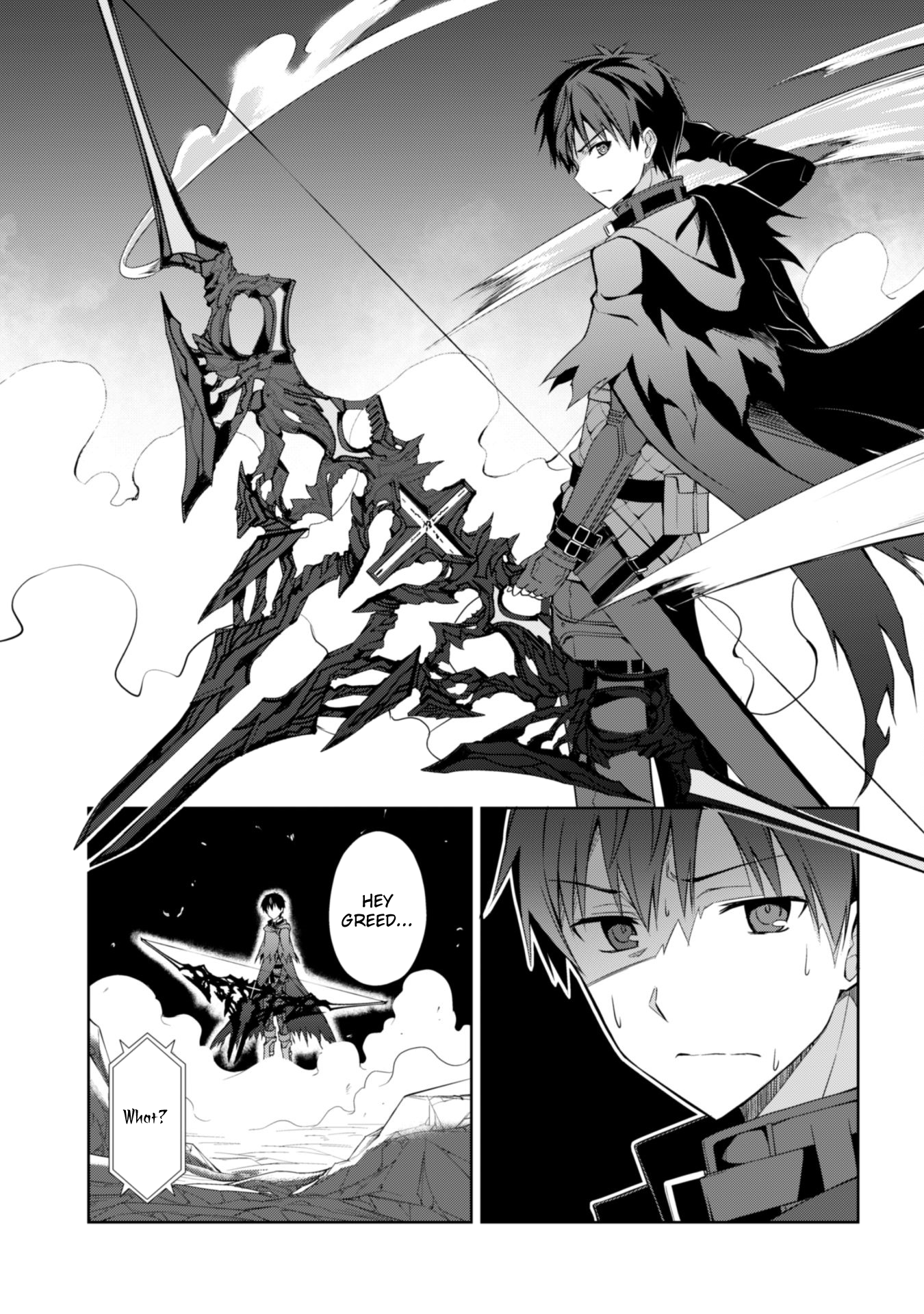 Halaman dari Boushoku no Berserk ~Ore dake Level to Iu Gainen wo Toppa suru~ Chapter 9