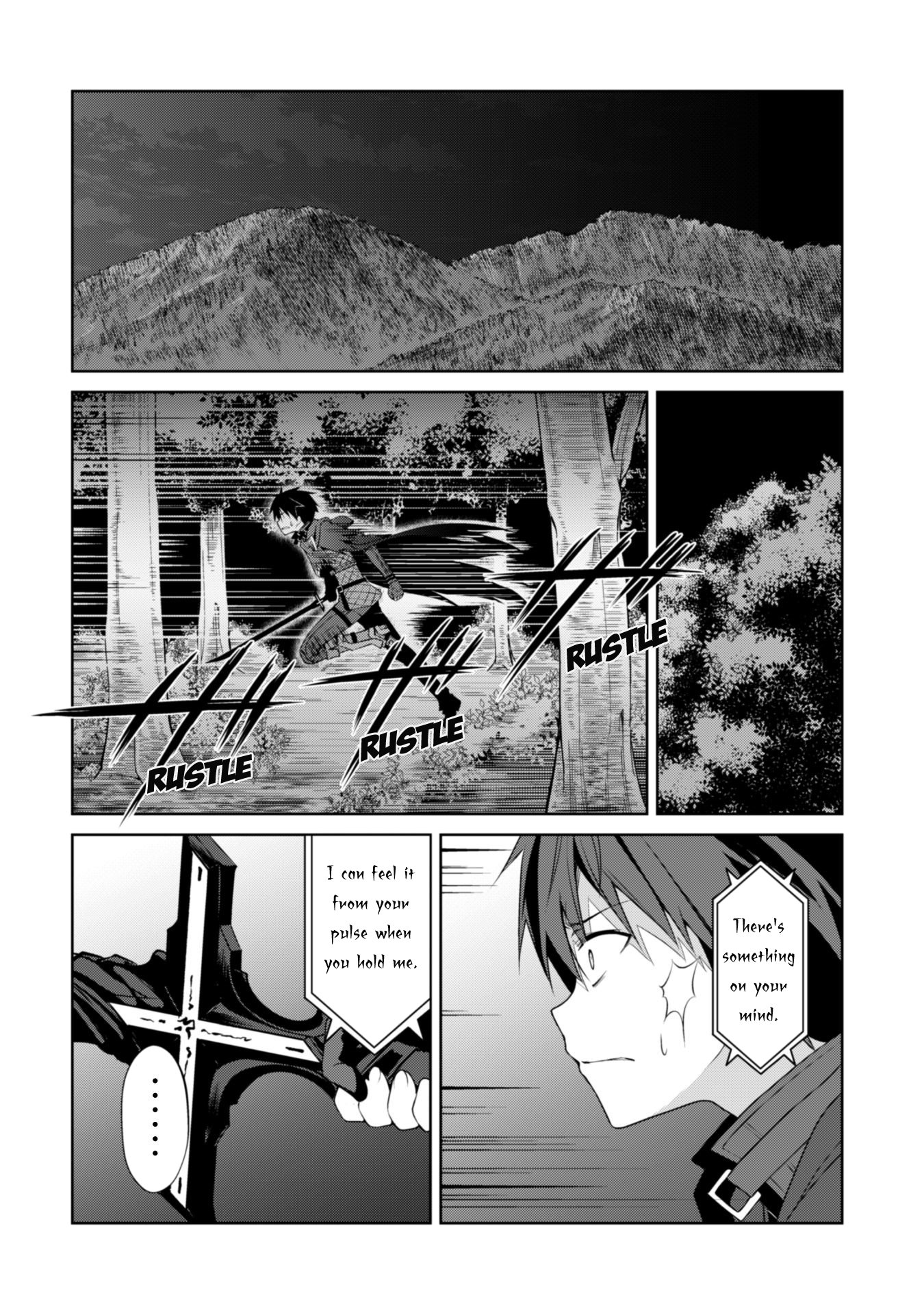 Halaman dari Boushoku no Berserk ~Ore dake Level to Iu Gainen wo Toppa suru~ Chapter 9