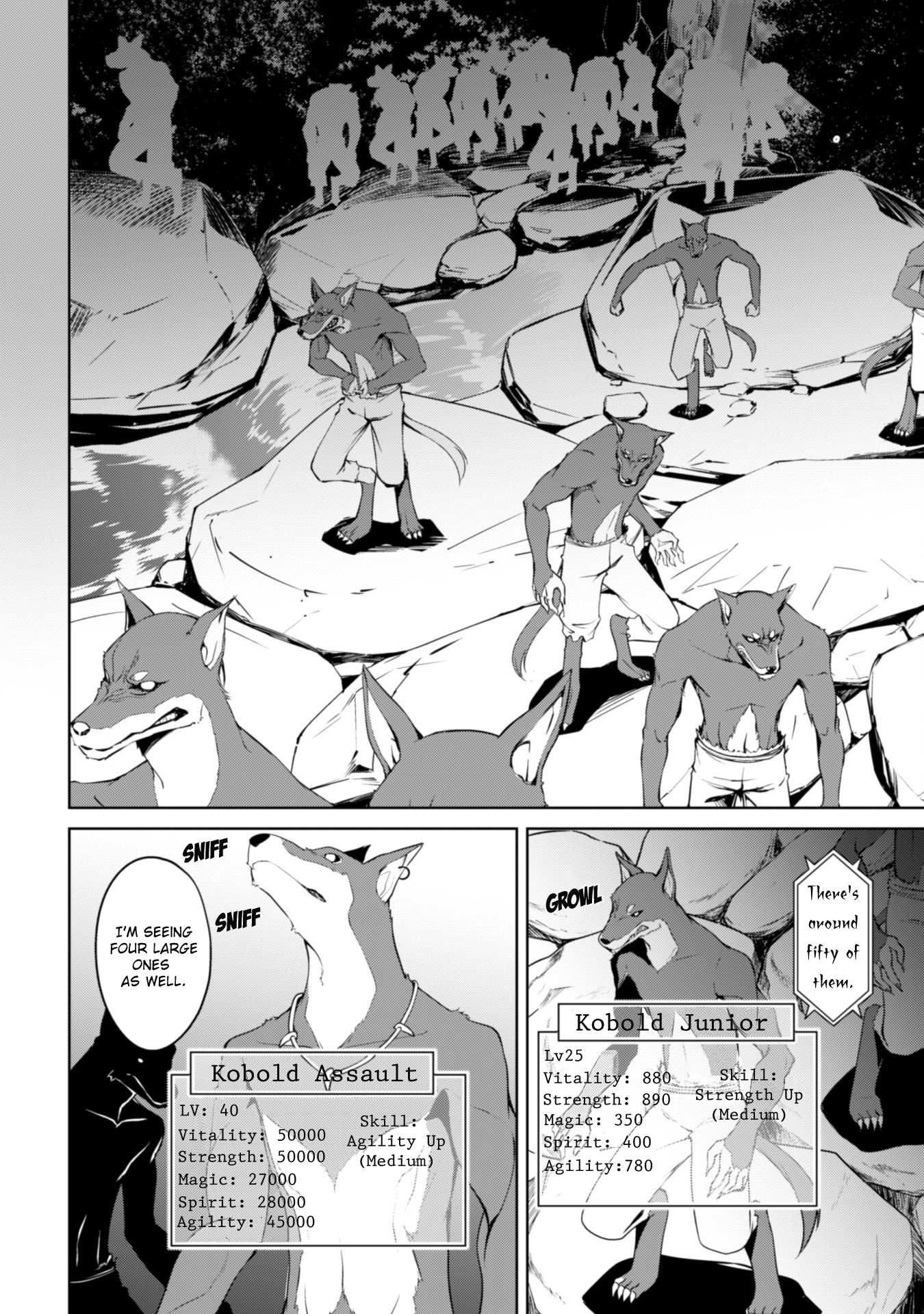 Halaman dari Boushoku no Berserk ~Ore dake Level to Iu Gainen wo Toppa suru~ Chapter 9