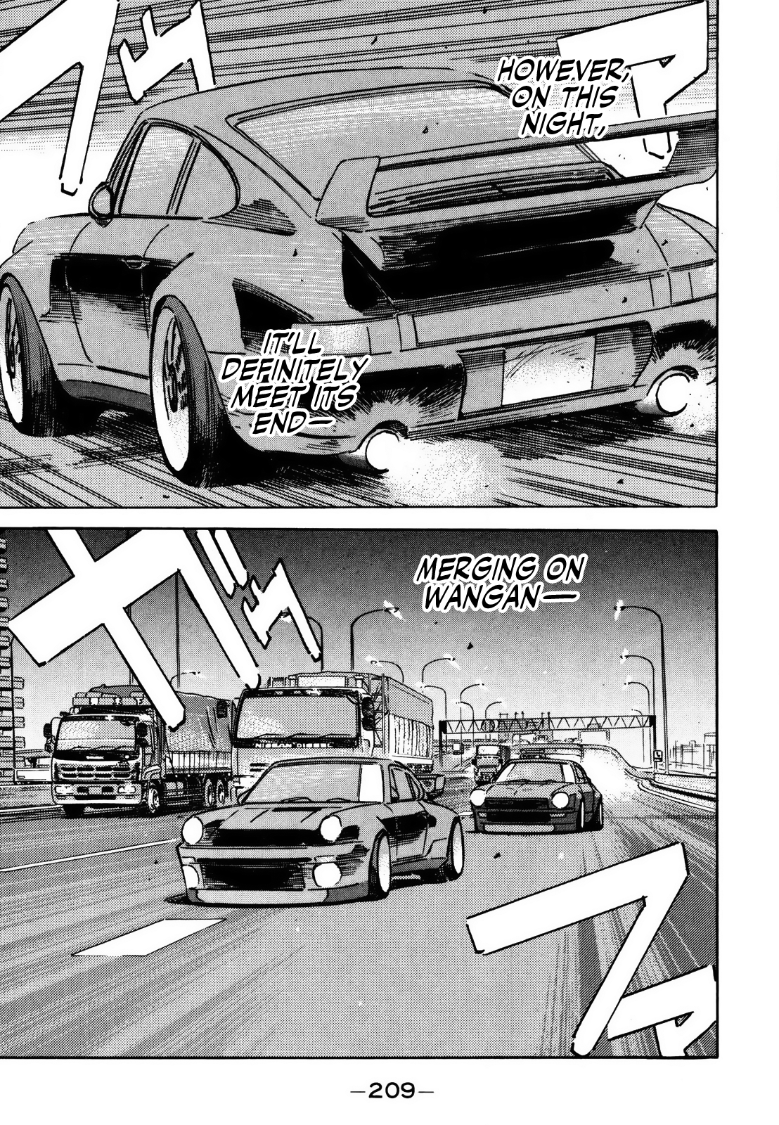 Halaman dari Wangan Midnight Chapter 145