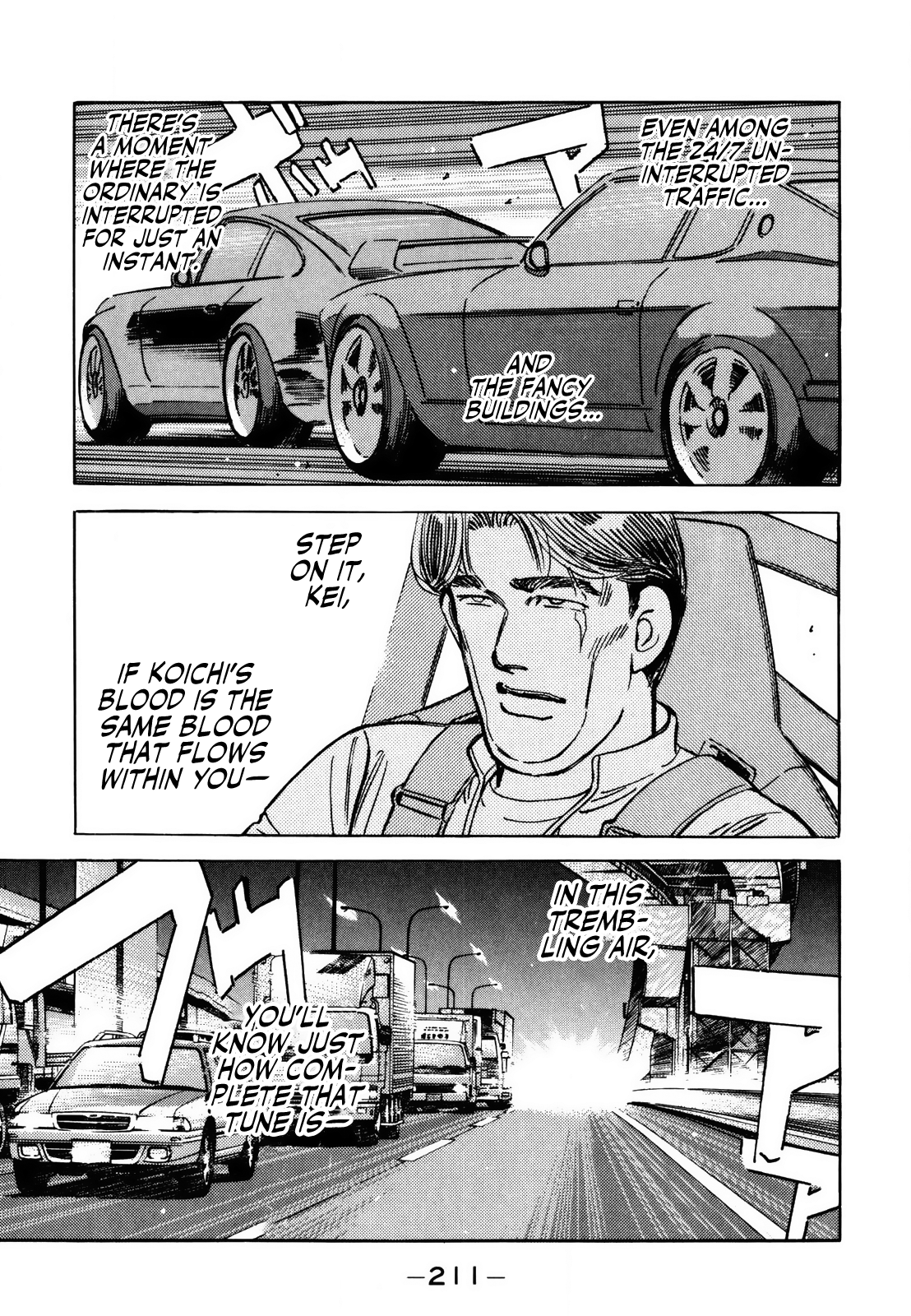 Halaman dari Wangan Midnight Chapter 145