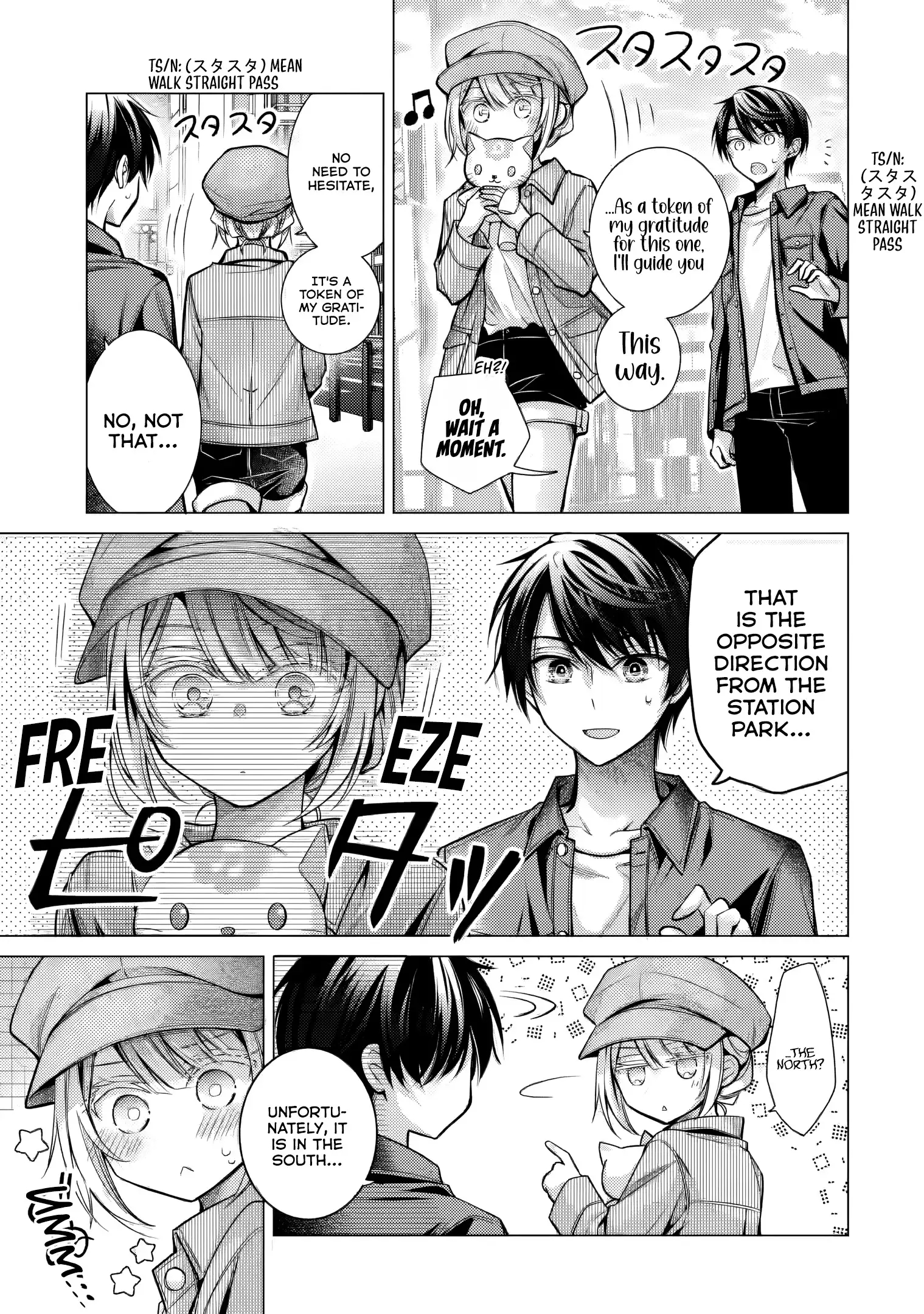 Halaman dari Ore ga Kokuhaku Sarete Kara, Ojou no Yousu ga Okashii Chapter 5