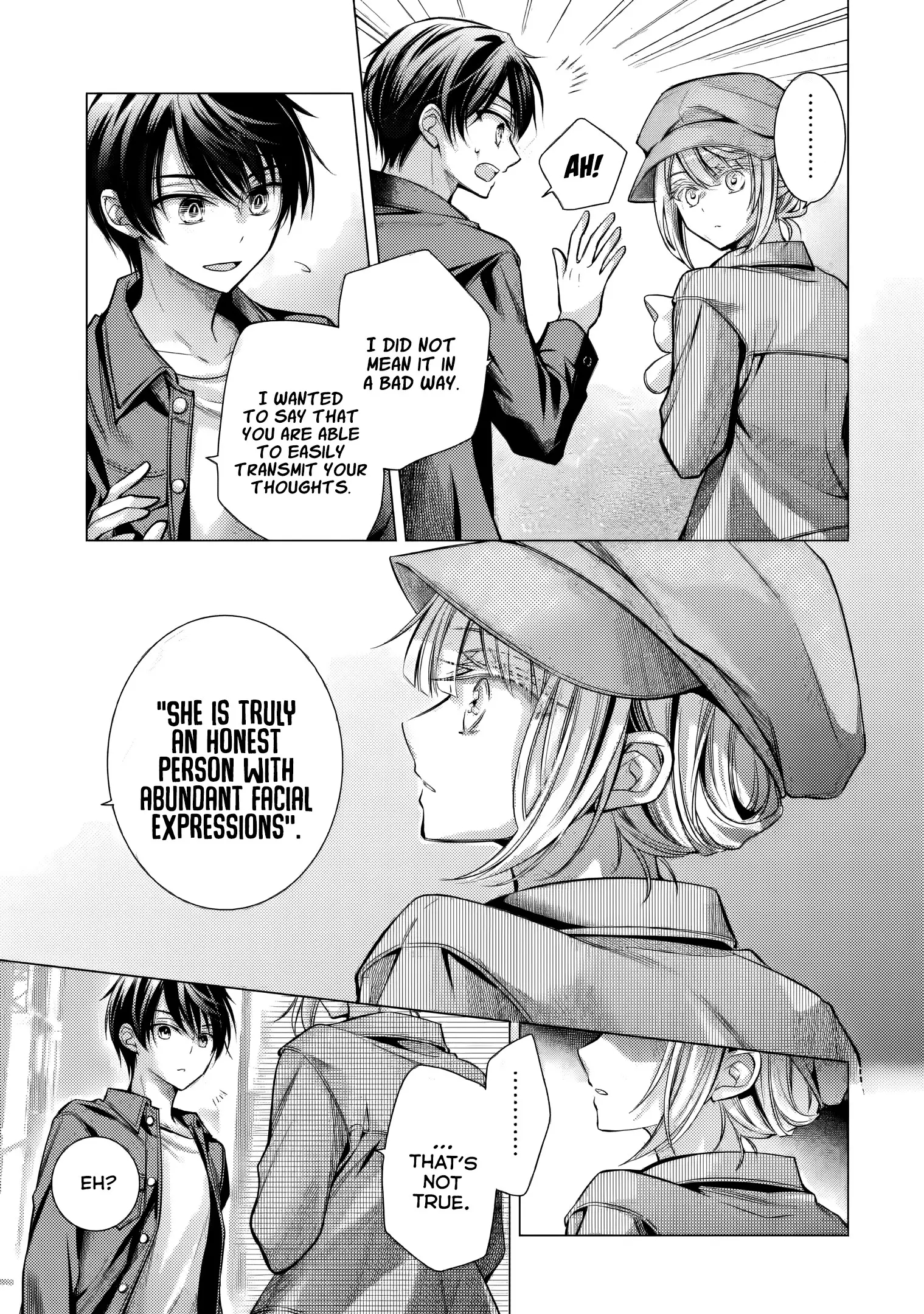 Halaman dari Ore ga Kokuhaku Sarete Kara, Ojou no Yousu ga Okashii Chapter 5