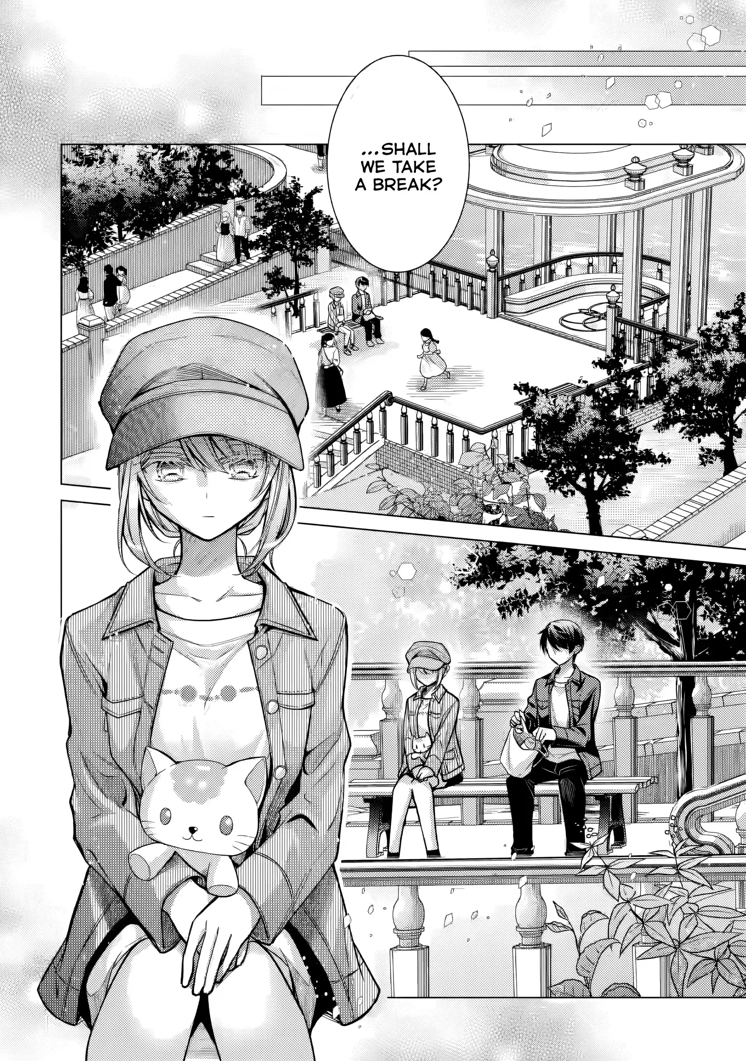 Halaman dari Ore ga Kokuhaku Sarete Kara, Ojou no Yousu ga Okashii Chapter 5