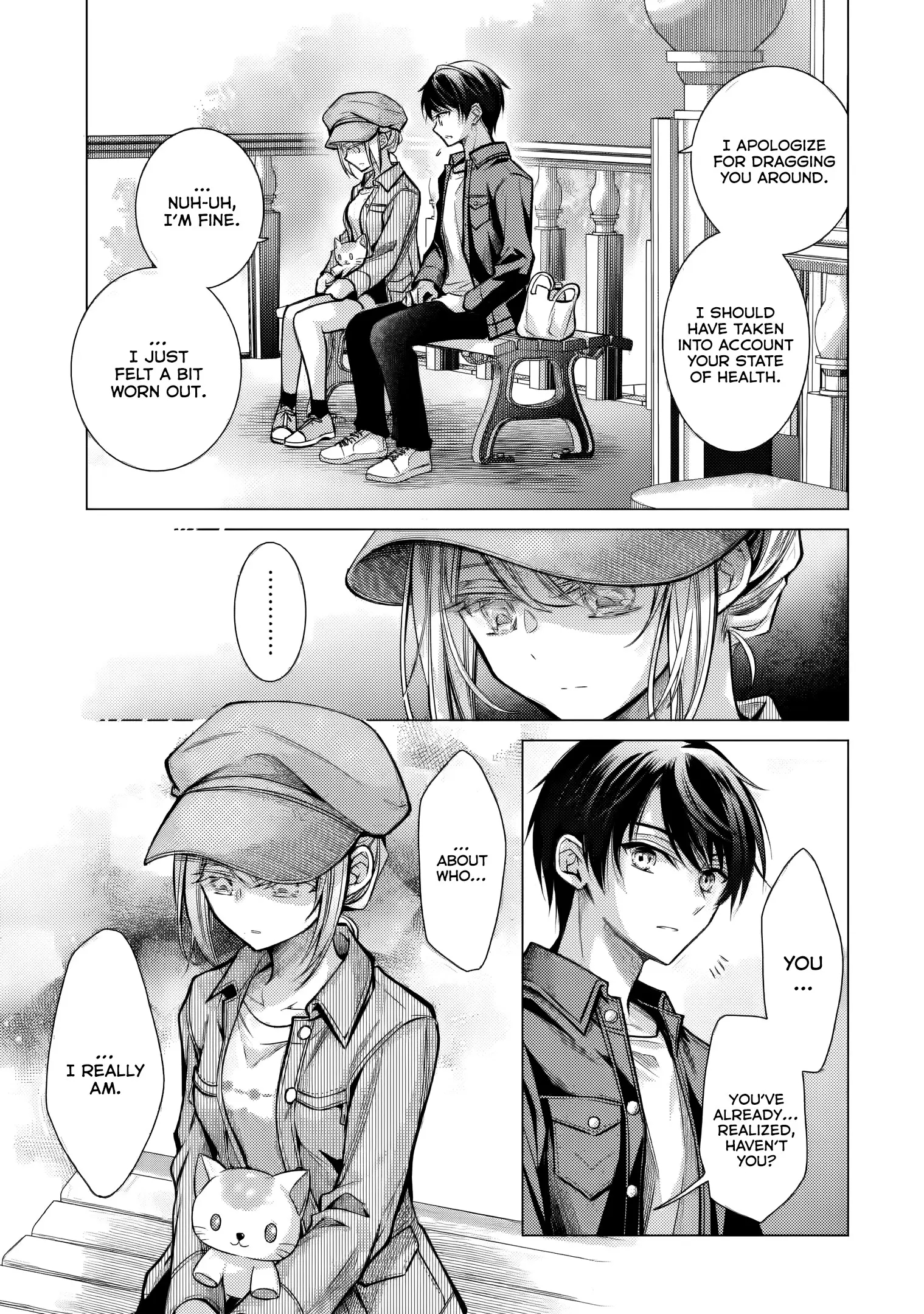 Halaman dari Ore ga Kokuhaku Sarete Kara, Ojou no Yousu ga Okashii Chapter 5