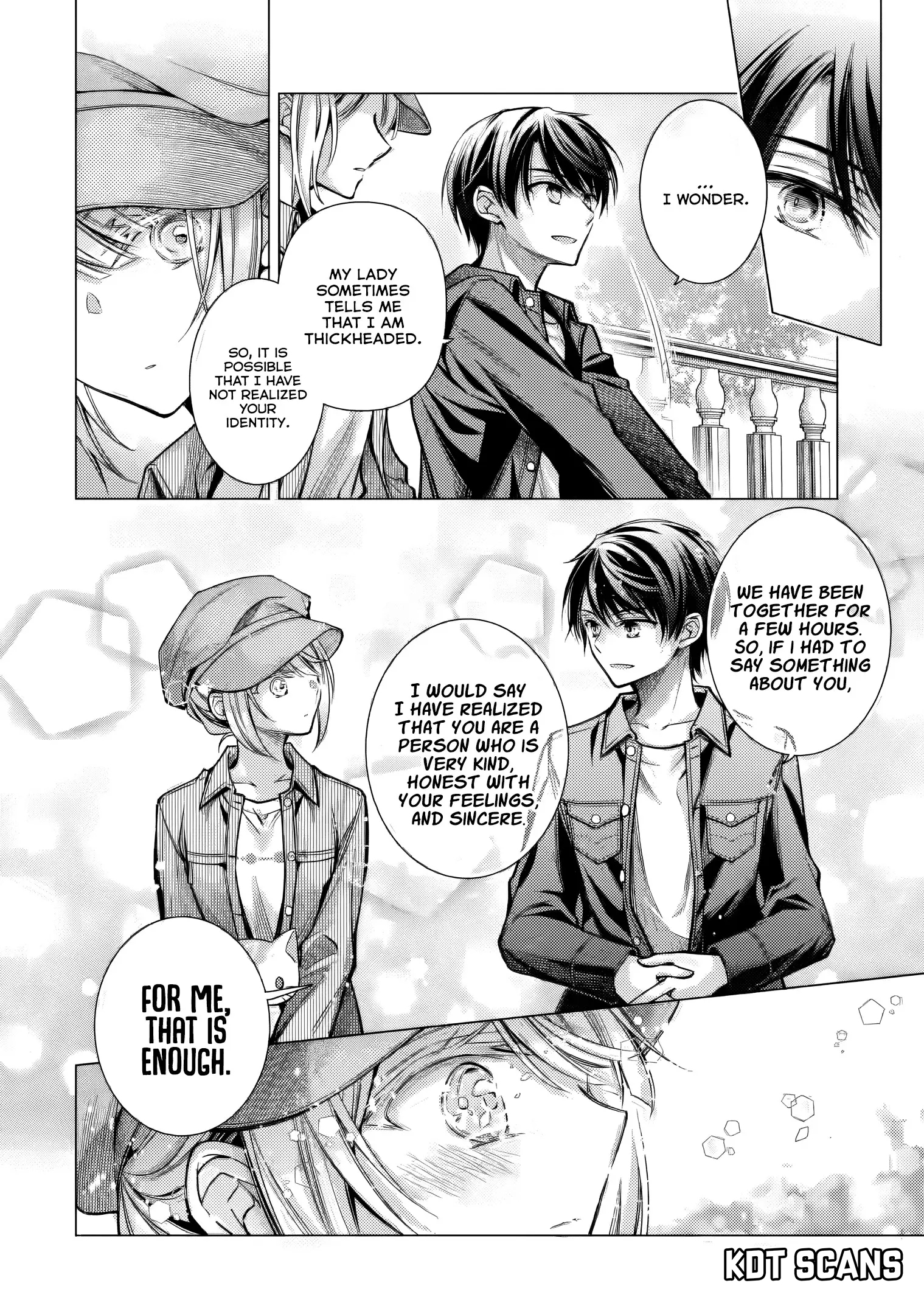 Halaman dari Ore ga Kokuhaku Sarete Kara, Ojou no Yousu ga Okashii Chapter 5