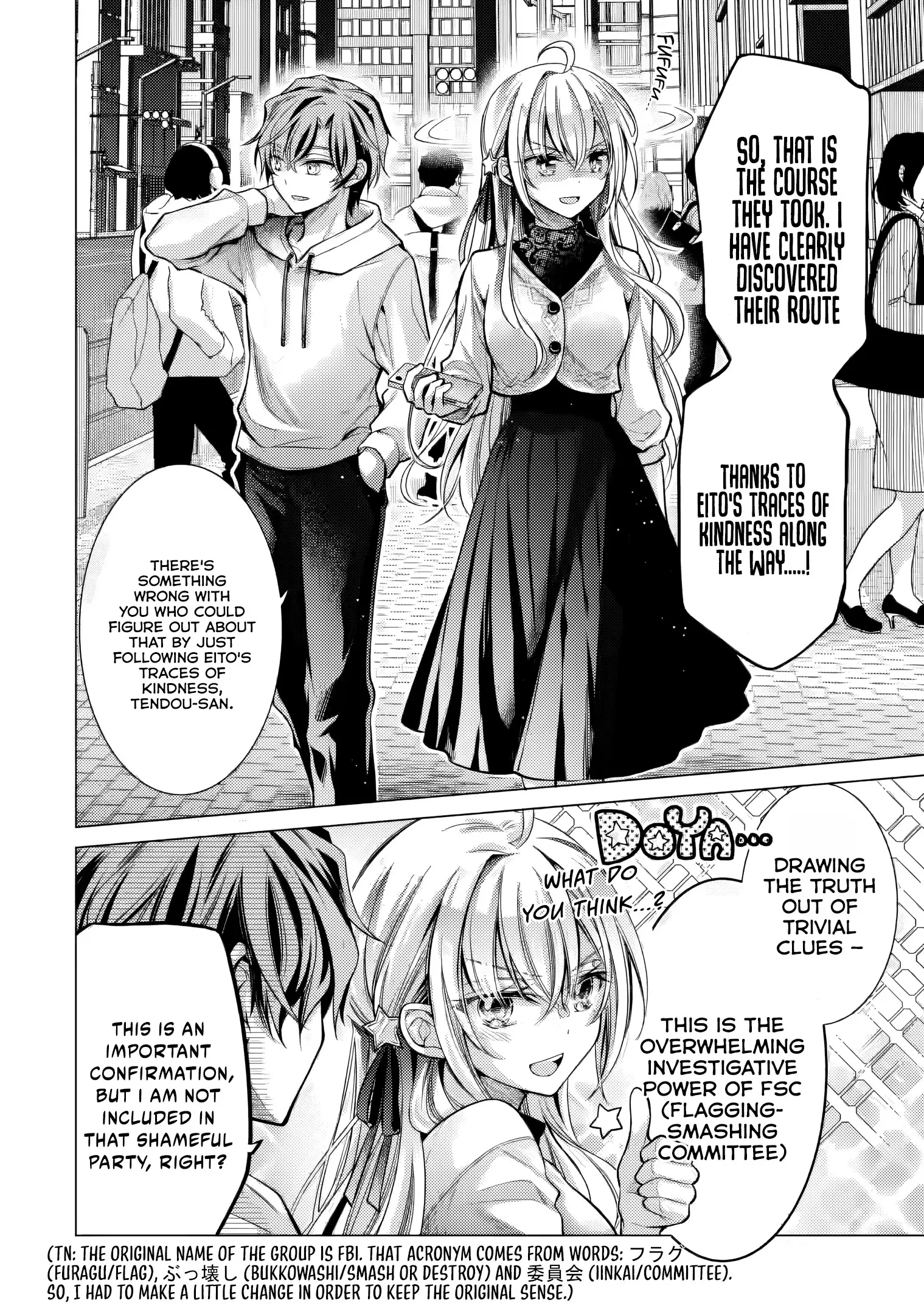 Halaman dari Ore ga Kokuhaku Sarete Kara, Ojou no Yousu ga Okashii Chapter 5