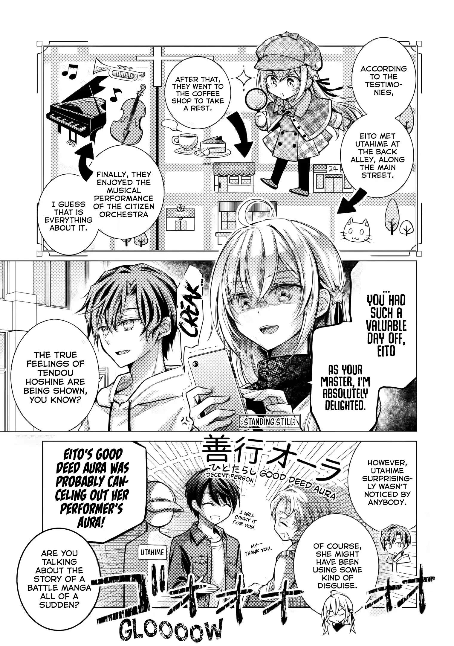 Halaman dari Ore ga Kokuhaku Sarete Kara, Ojou no Yousu ga Okashii Chapter 5