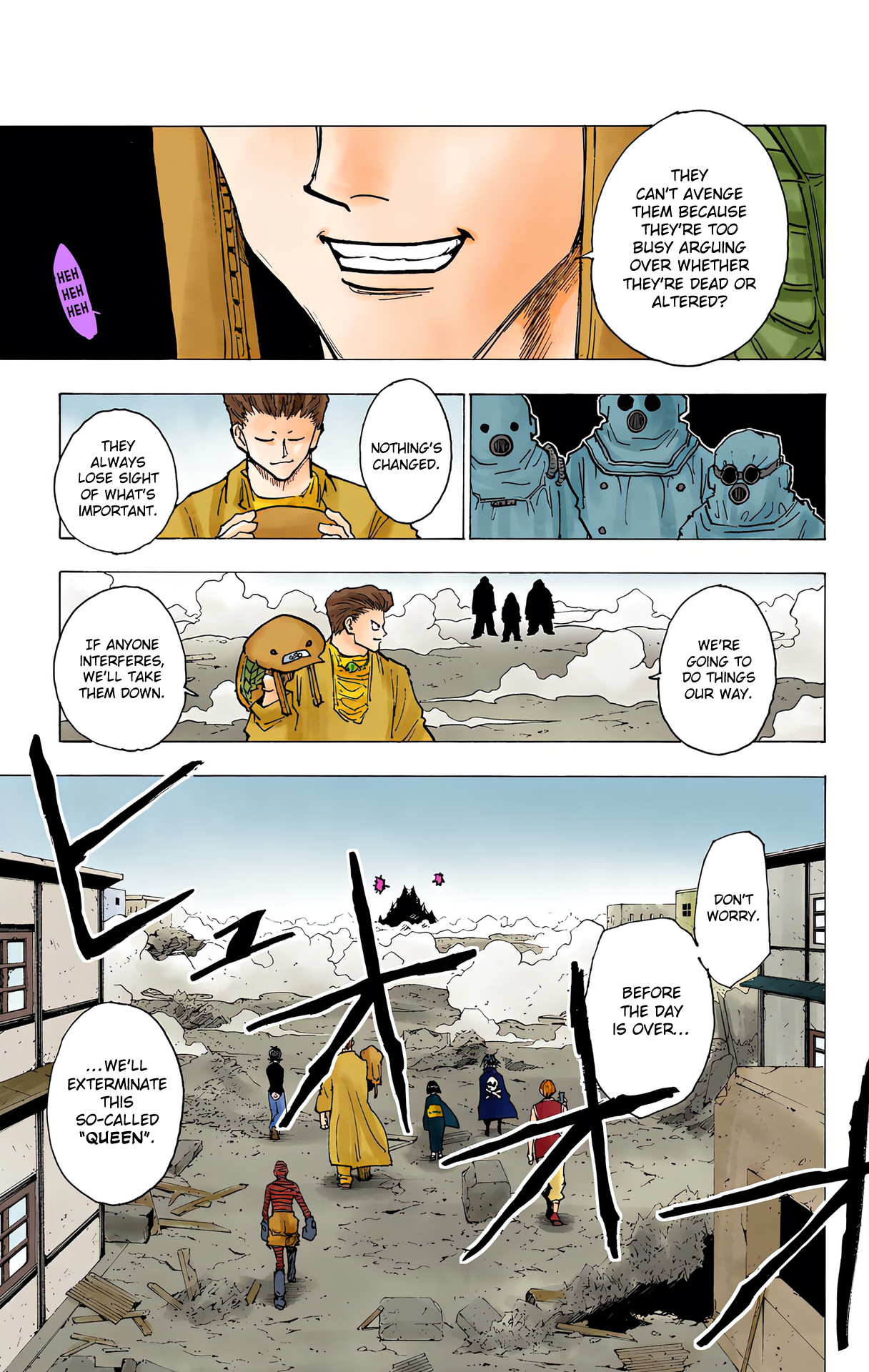Halaman dari Hunter x Hunter (Official Colored) Chapter 224
