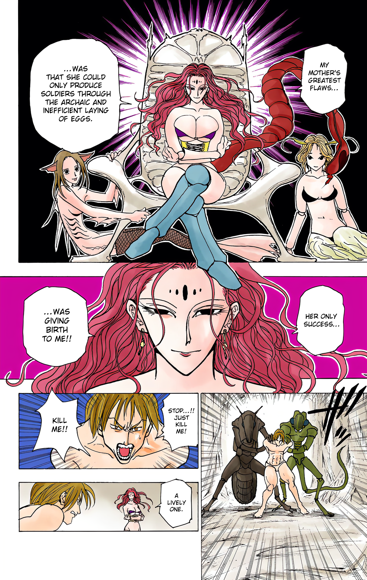 Halaman dari Hunter x Hunter (Official Colored) Chapter 224
