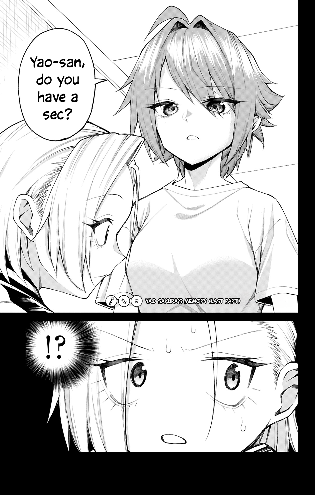 Akanabe-sensei wa Tereshirazu Chapter 33 Page 1