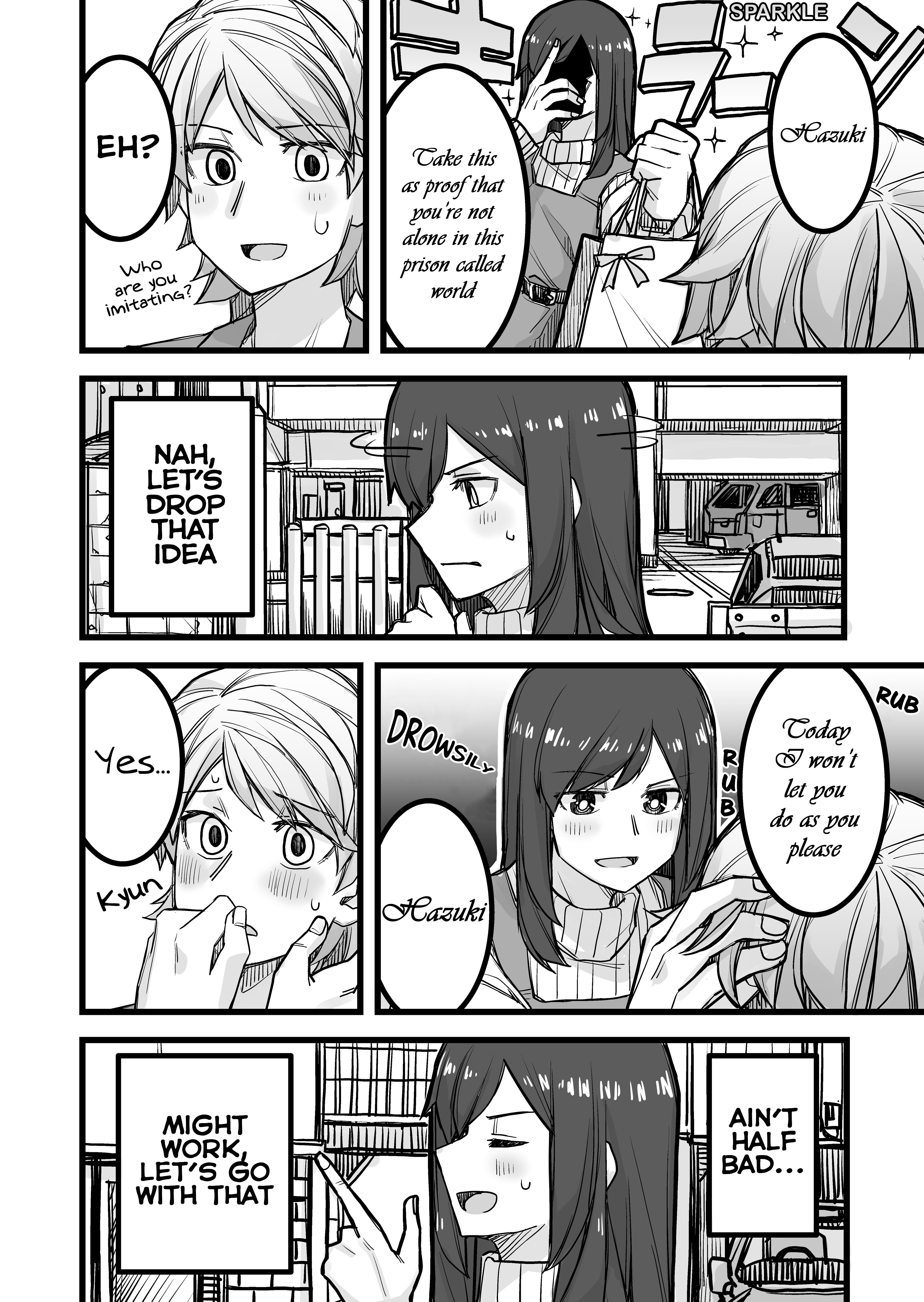Halaman dari Ikemen Joshi to Josou Danshi Chapter 30