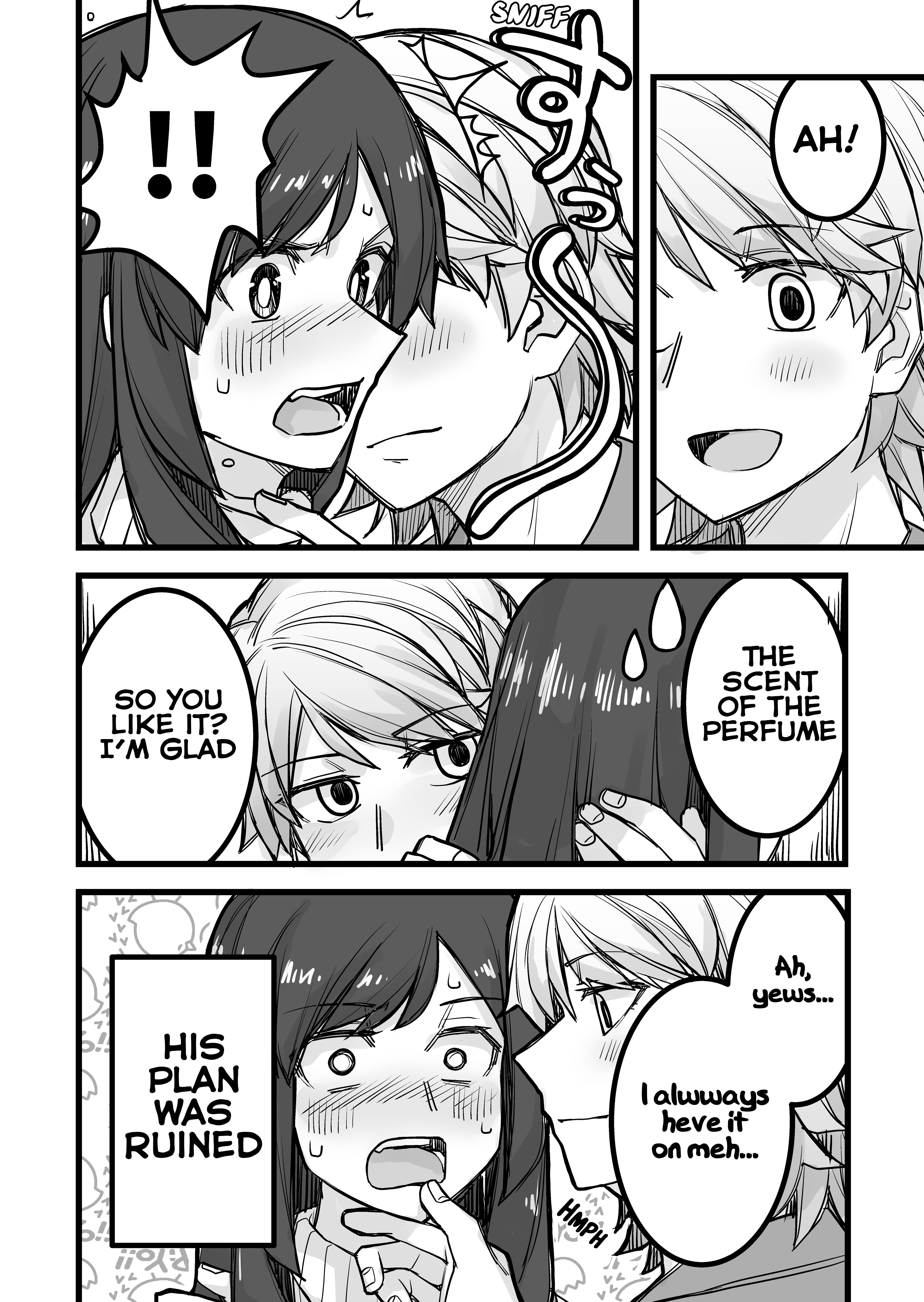 Halaman dari Ikemen Joshi to Josou Danshi Chapter 30