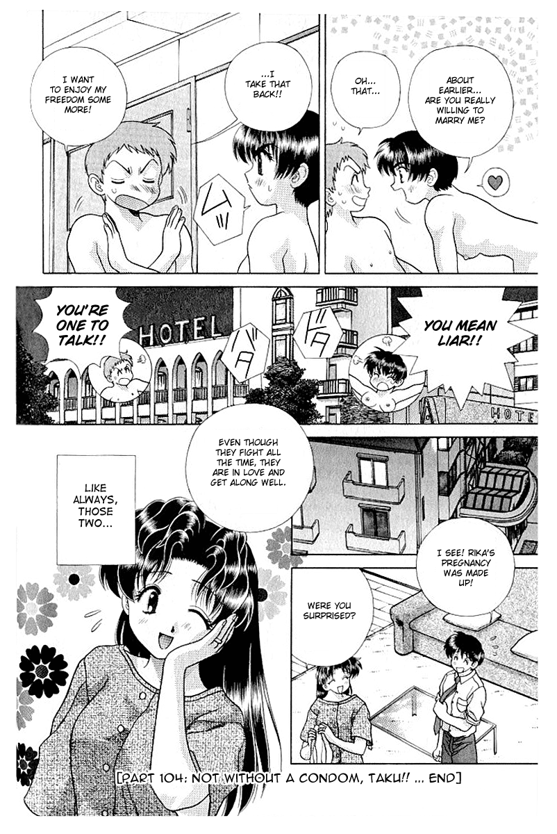 Halaman dari Futari Ecchi Chapter 104
