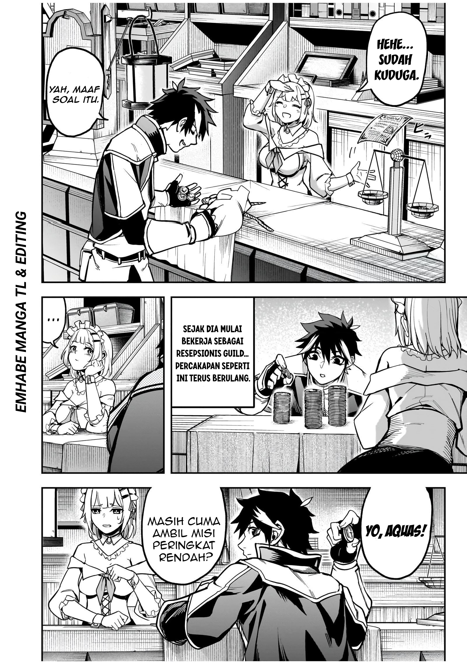 Saitei Chingin Maou: Rekidai Saikyou no Maougun, Sono Ashi wo Hipparu no ga Oshigoto desu Chapter 1 - halaman 8