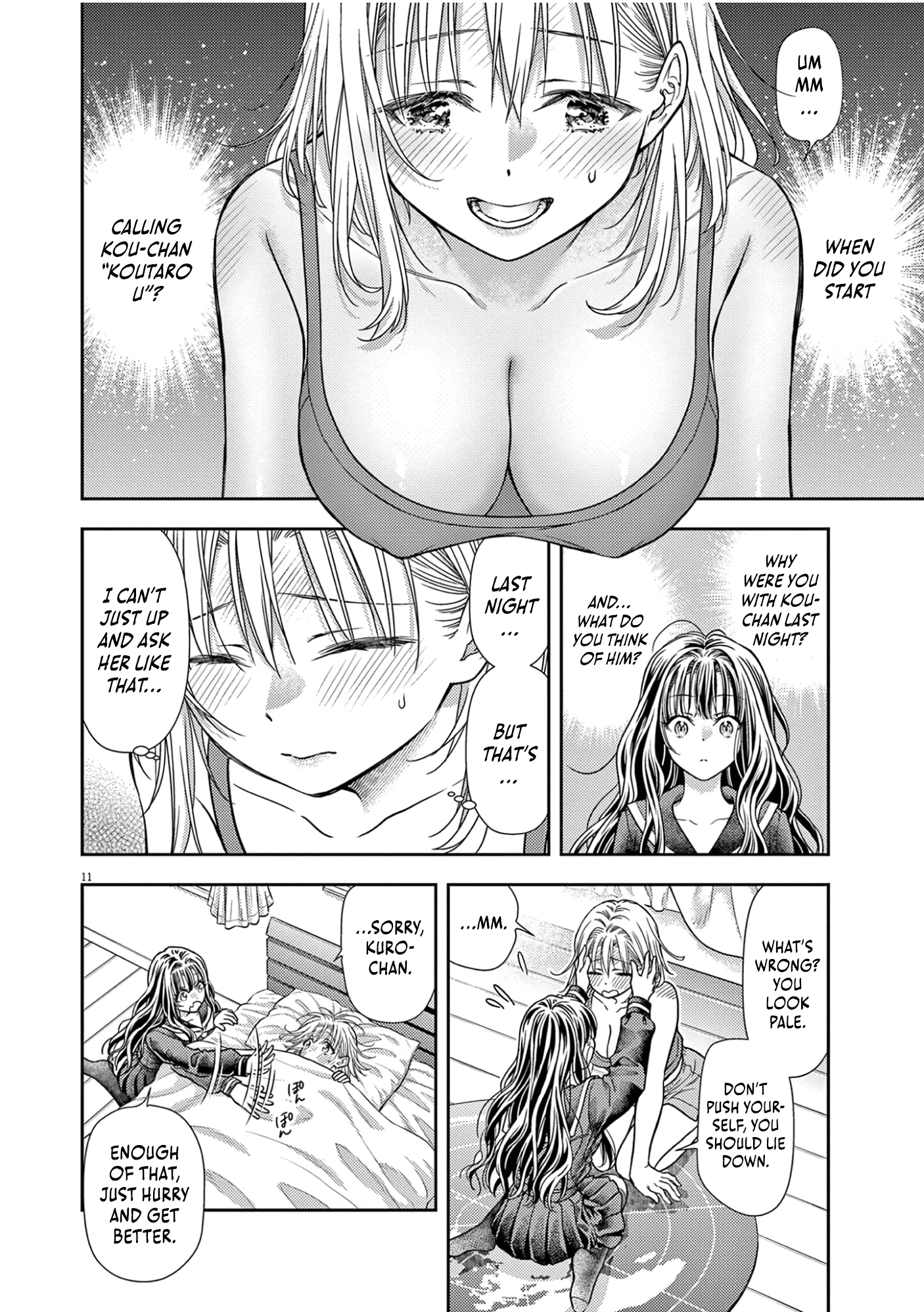 Halaman dari 7-dai Tatarimasu node Hayaku Kekkon Shitekudasai! Chapter 8