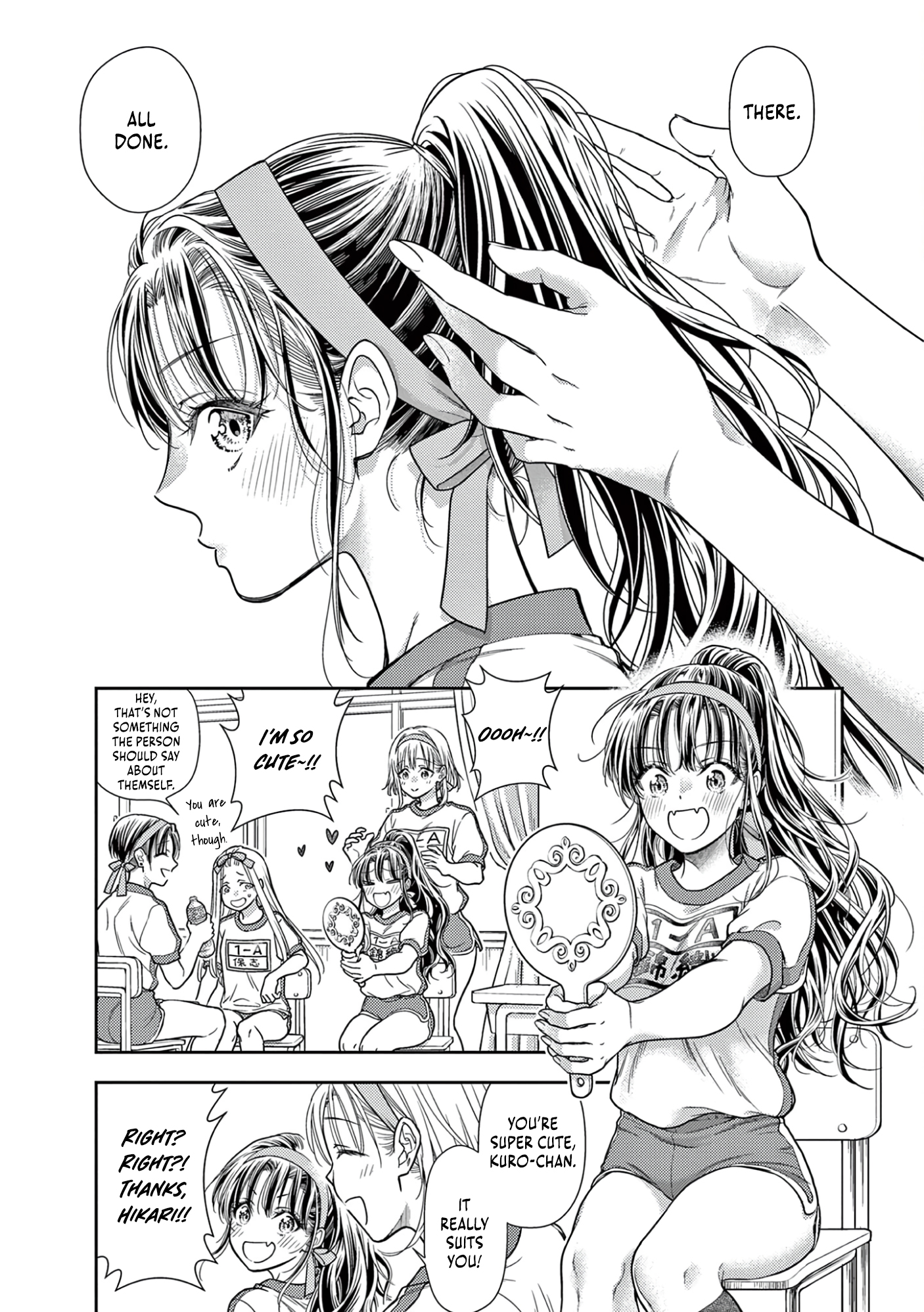 Halaman dari 7-dai Tatarimasu node Hayaku Kekkon Shitekudasai! Chapter 8