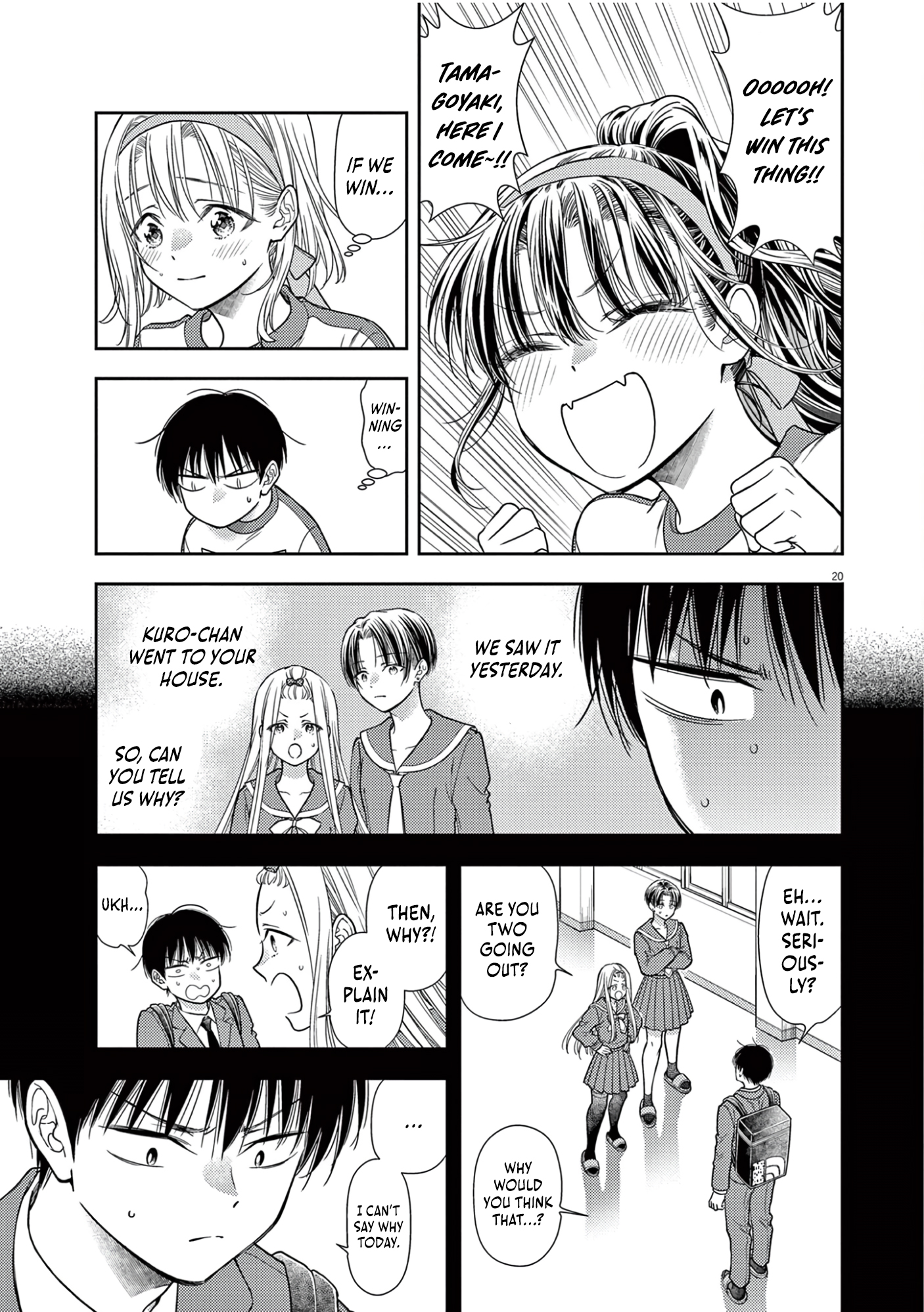 Halaman dari 7-dai Tatarimasu node Hayaku Kekkon Shitekudasai! Chapter 8