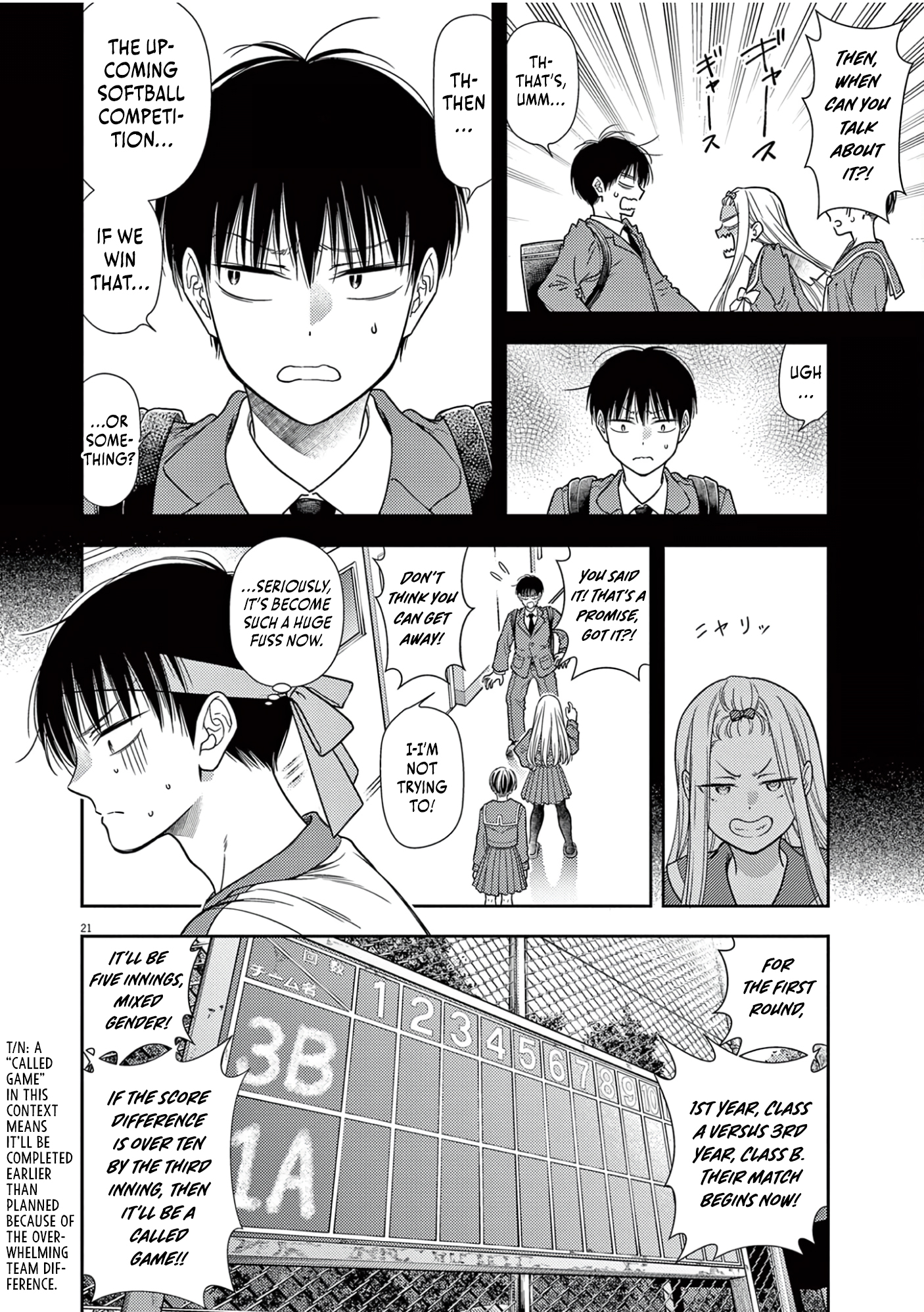 Halaman dari 7-dai Tatarimasu node Hayaku Kekkon Shitekudasai! Chapter 8