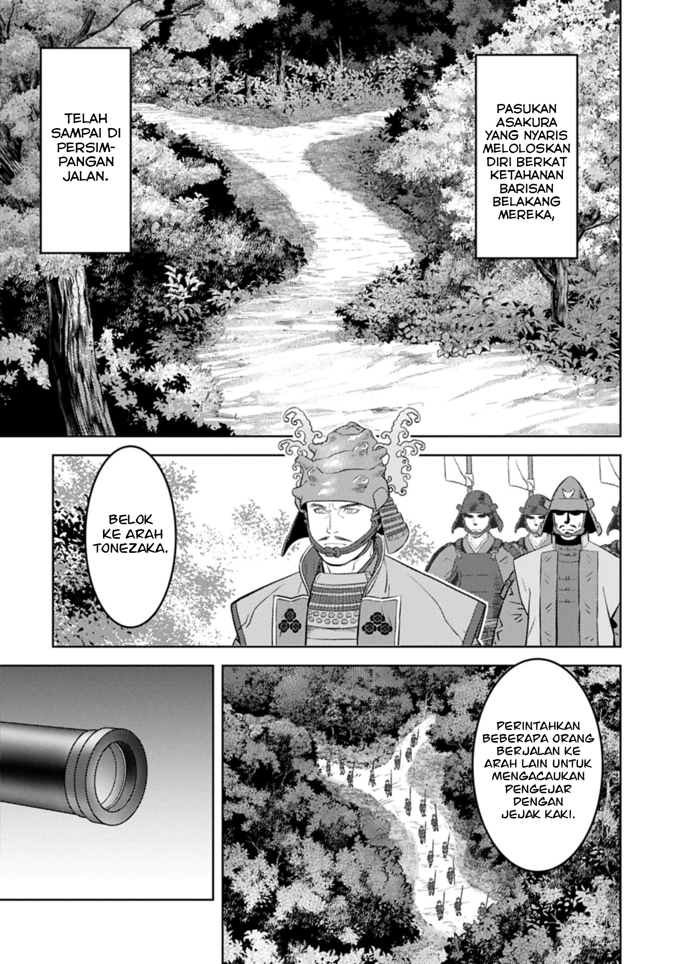 Sengoku Komachi Kuroutan: Noukou Giga Chapter 99 - halaman 10