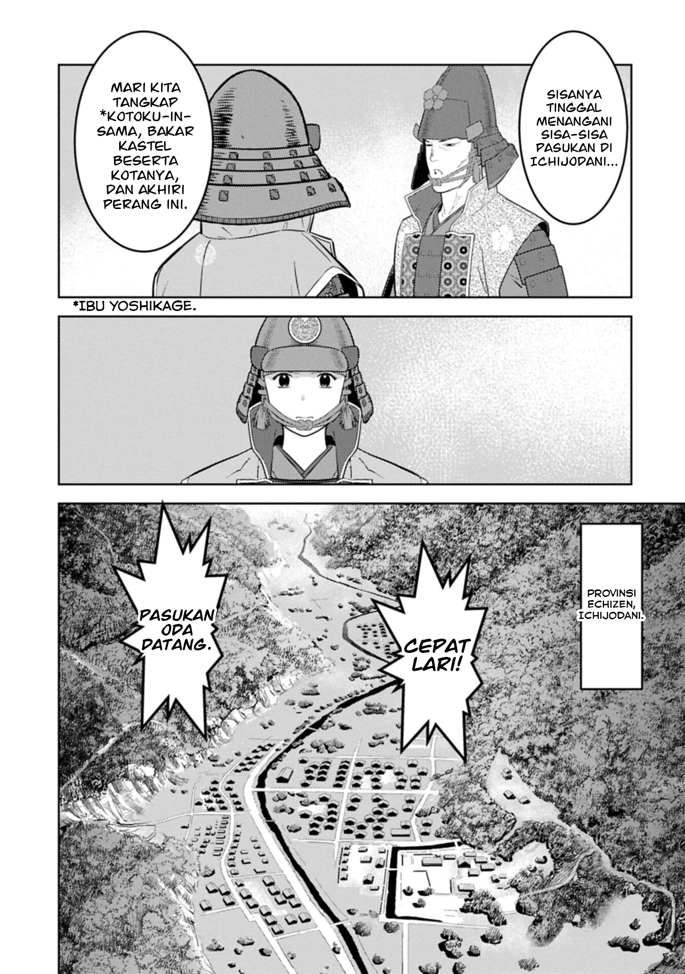 Sengoku Komachi Kuroutan: Noukou Giga Chapter 99 - halaman 25