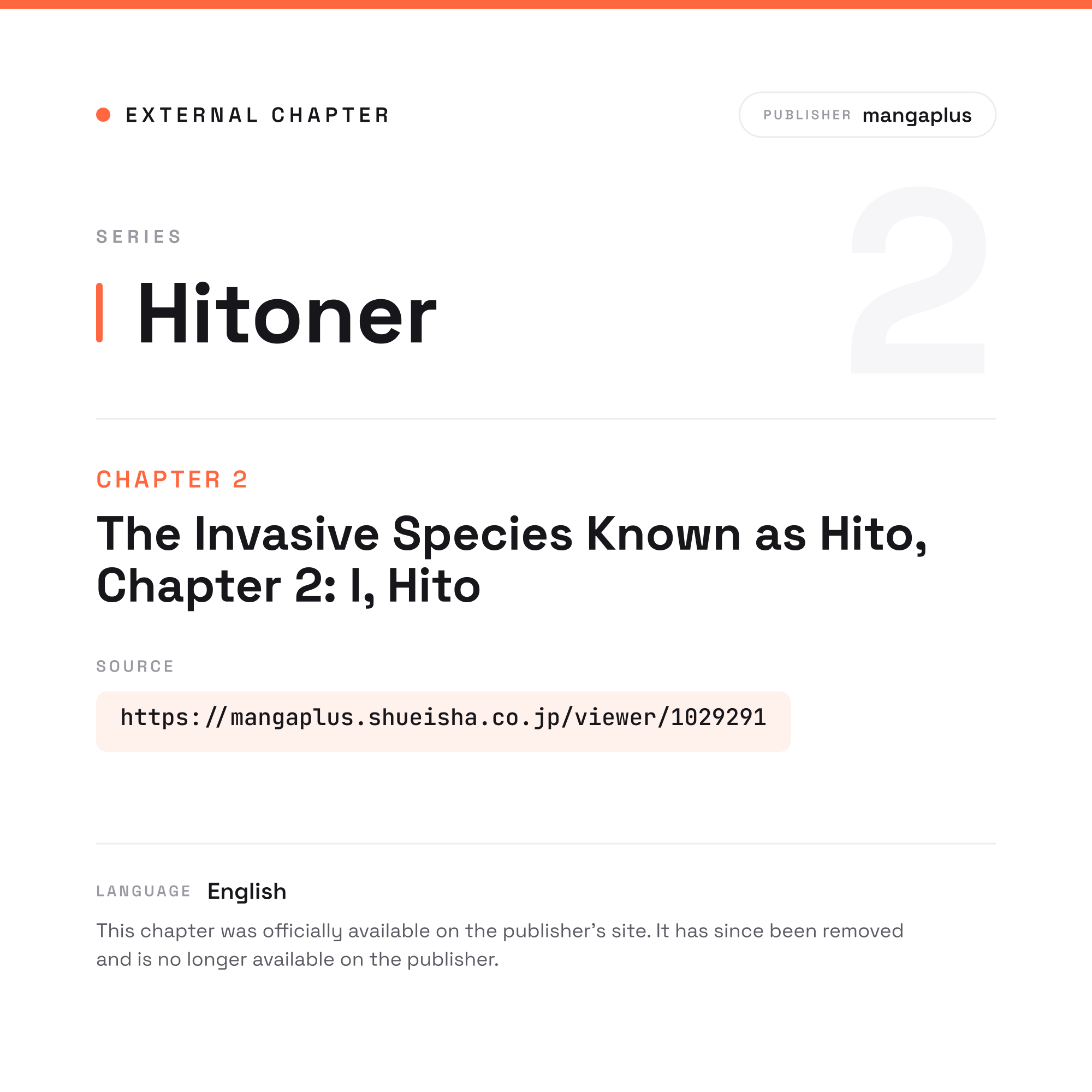 hitoner Chapter 2 Page 1