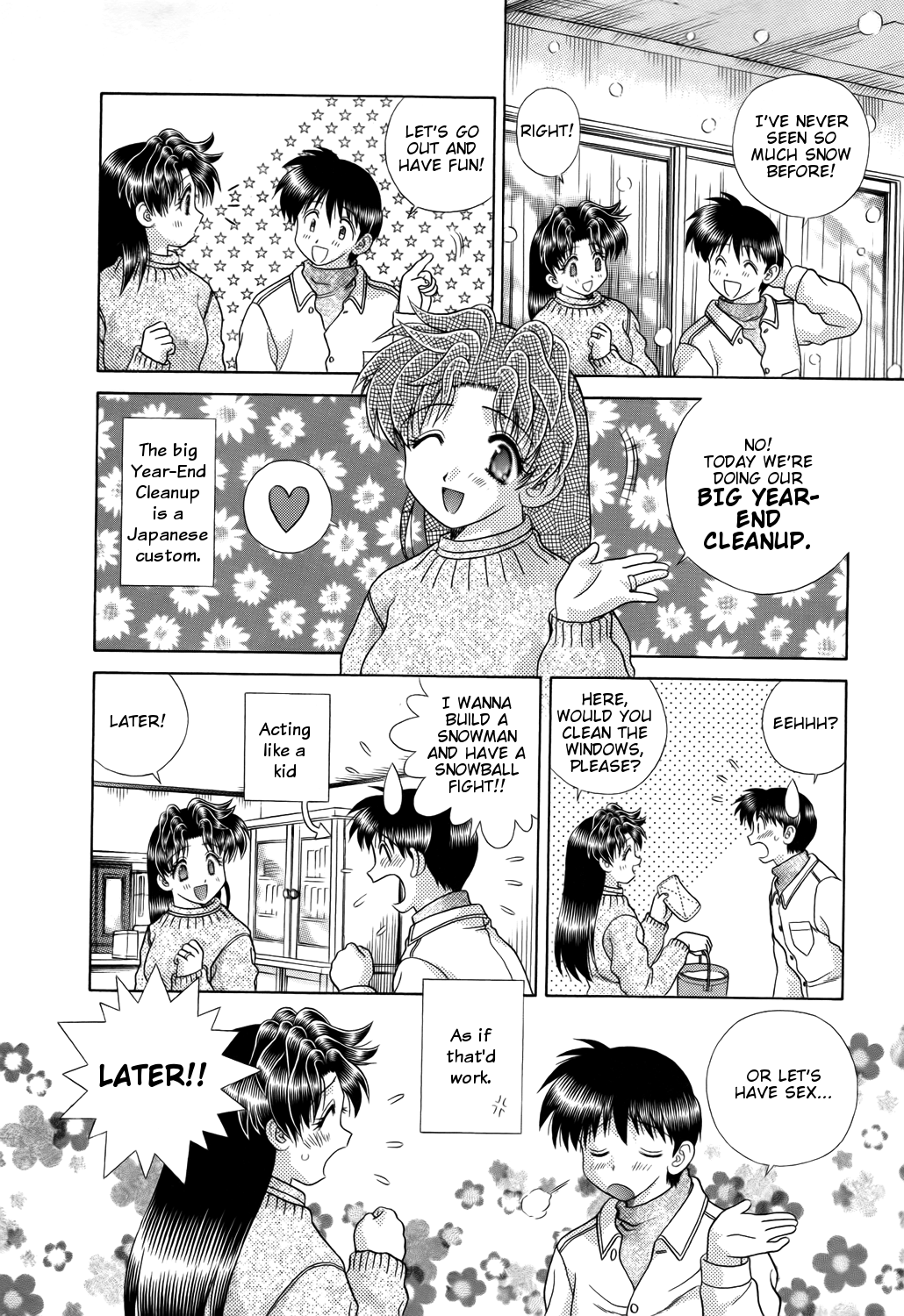 Halaman dari Futari Ecchi Chapter 202