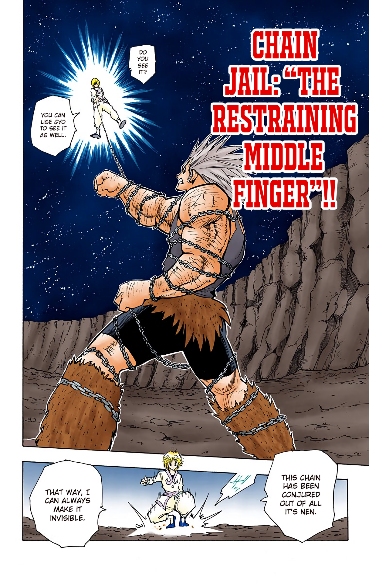 Halaman dari Hunter x Hunter (Official Colored) Chapter 82