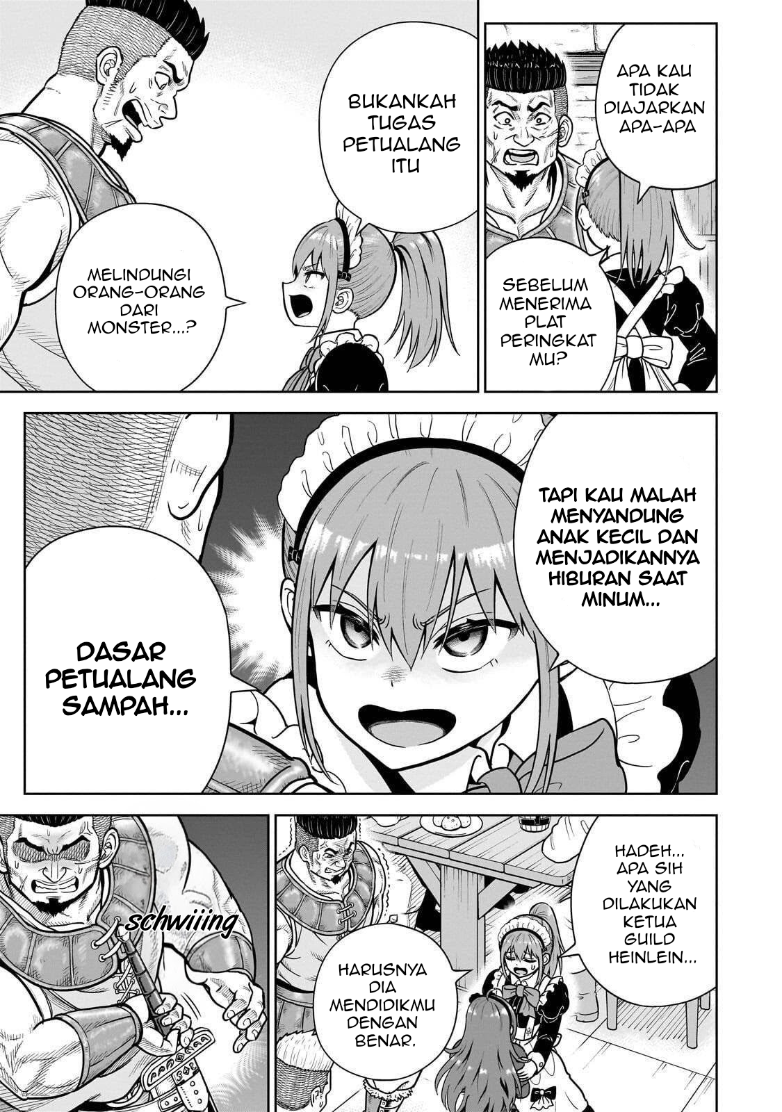 Saikyou no Kensei, Bishoujo Maid ni Tensei shi Houki de Musou suru Chapter 3 - halaman 23