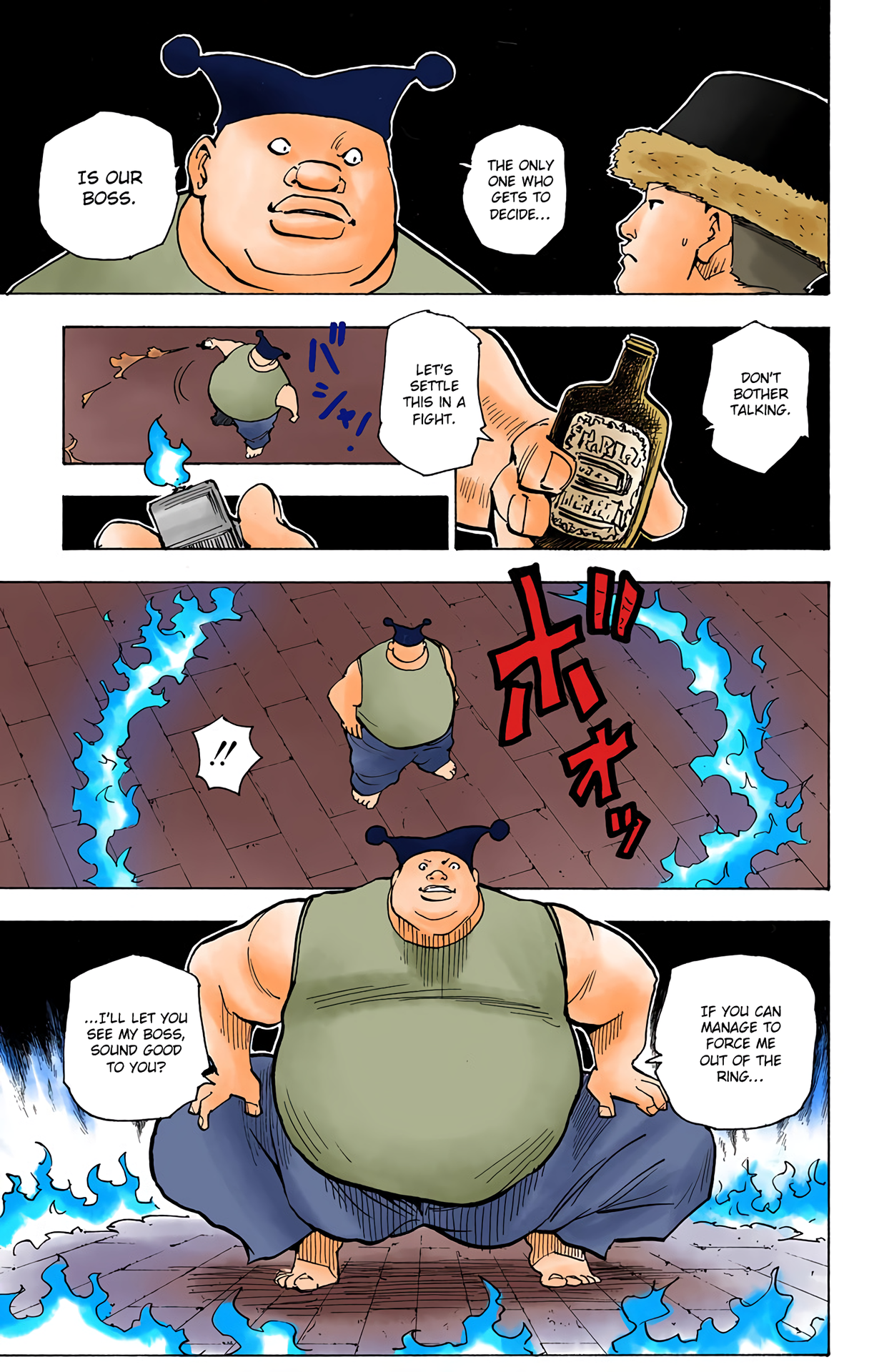 Halaman dari HUNTER x HUNTER (Official Colored) Chapter 155