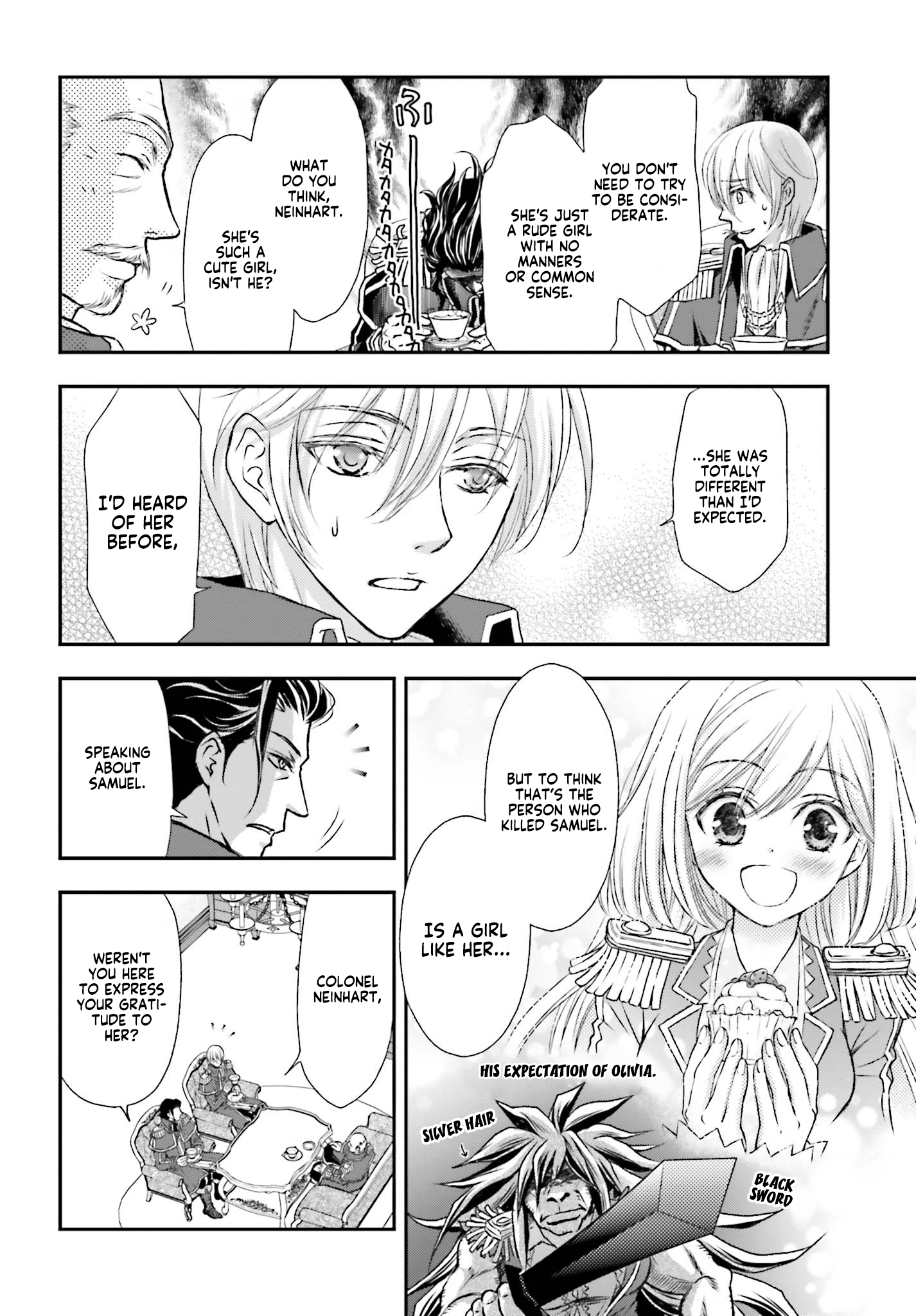 Shinigami ni Sodaterareta Shoujo wa Shikkoku no Tsurugi o Mune ni Idaku Chapter 5 Page 15