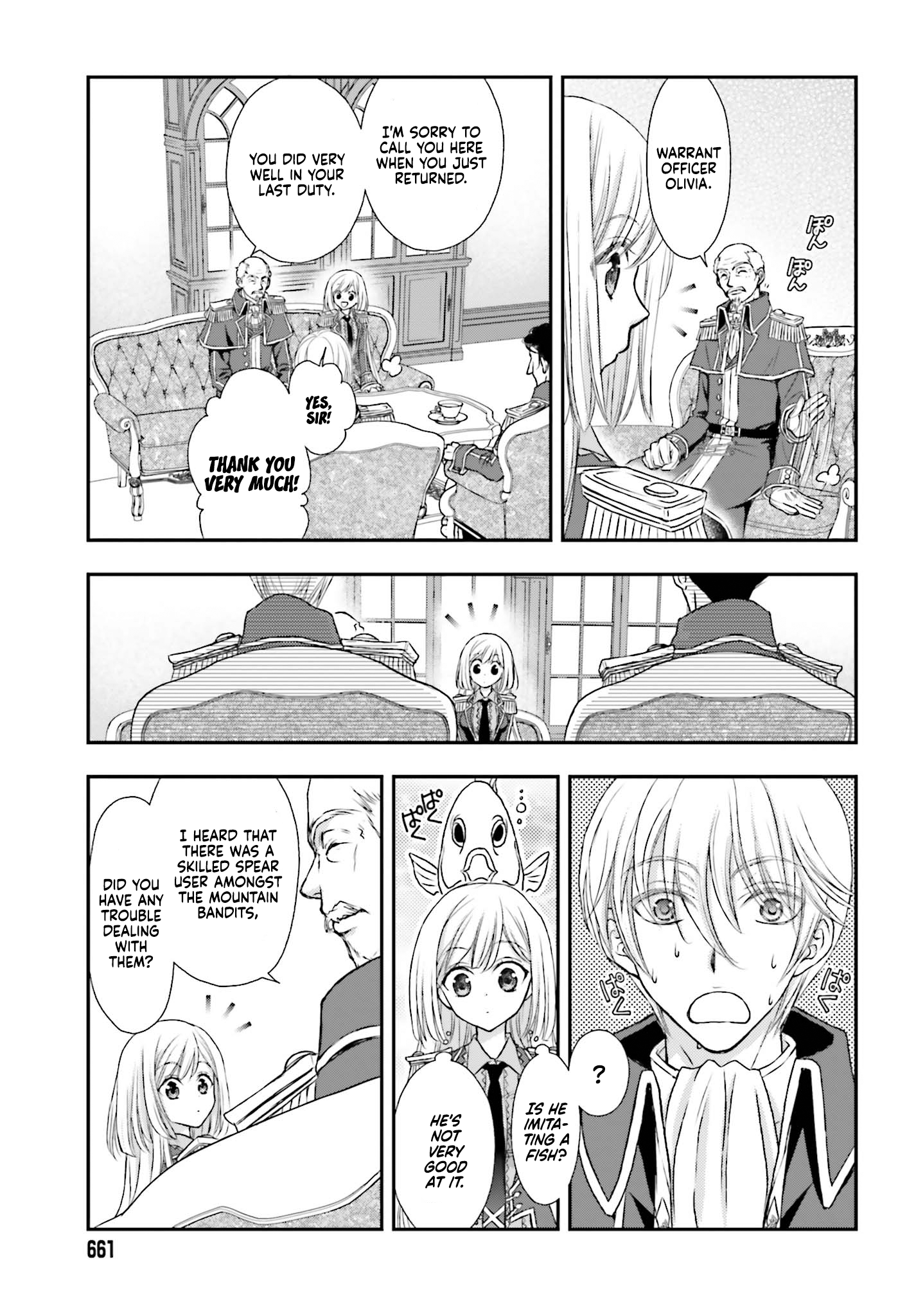 Shinigami ni Sodaterareta Shoujo wa Shikkoku no Tsurugi o Mune ni Idaku Chapter 5 Page 8