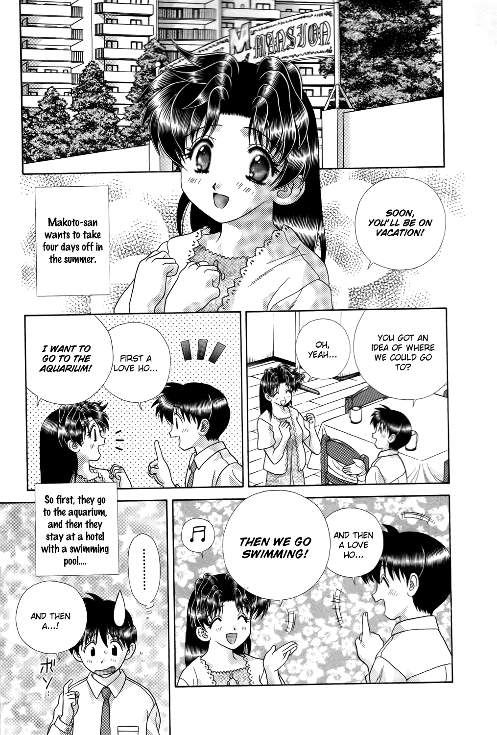 Halaman dari Futari Ecchi Chapter 188