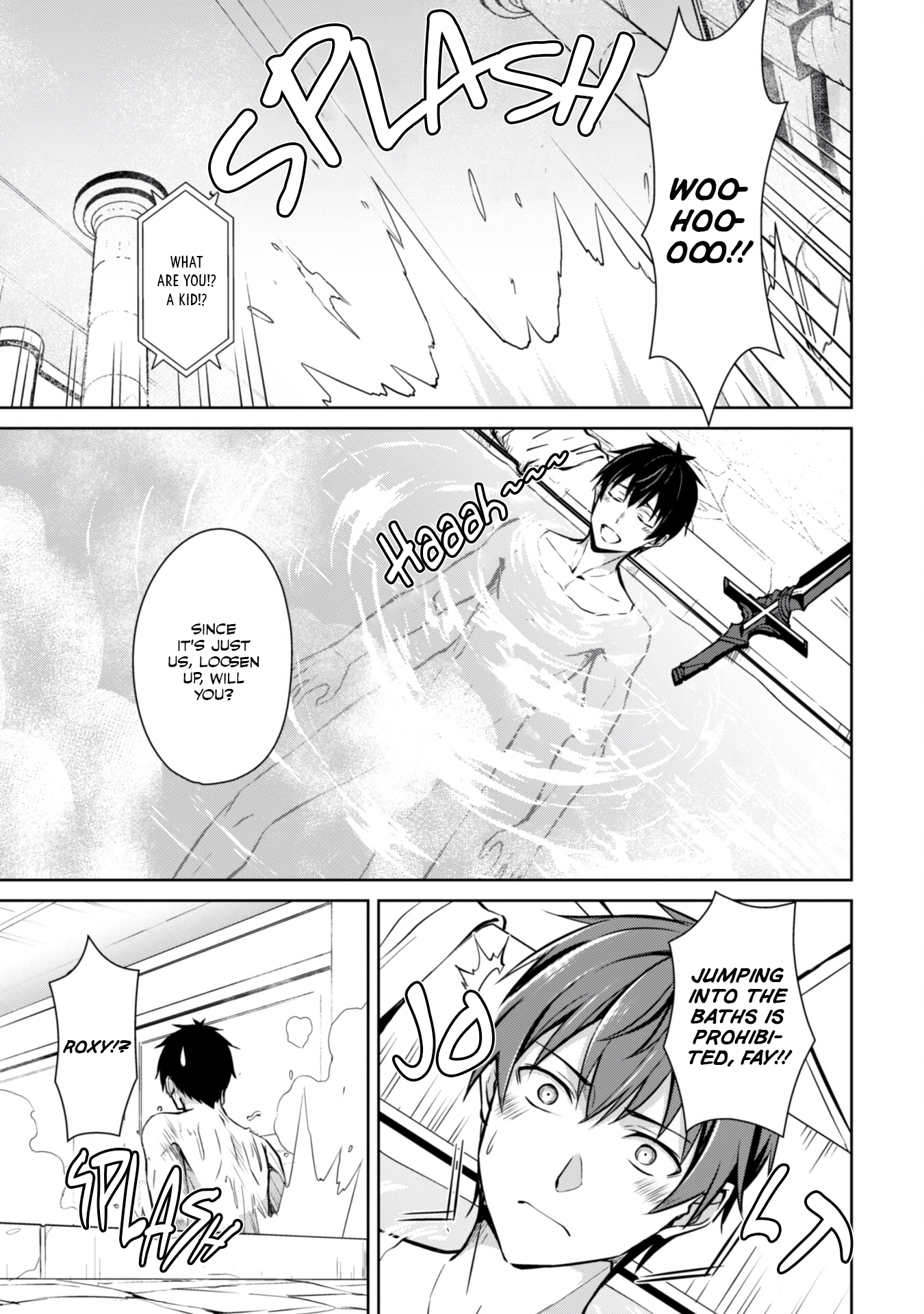 Halaman dari Boushoku no Berserk ~Ore dake Level to Iu Gainen wo Toppa suru~ Chapter 63