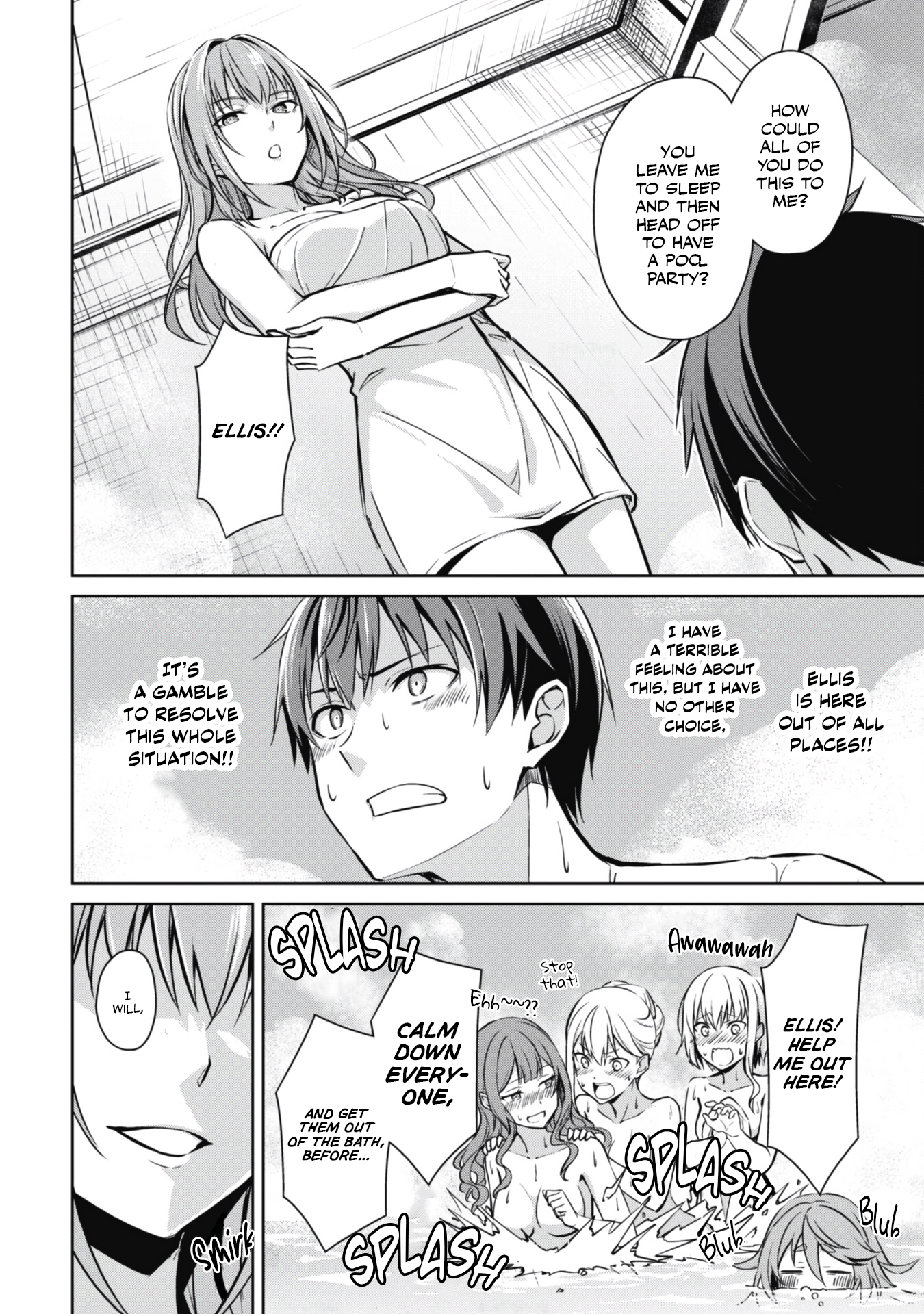 Halaman dari Boushoku no Berserk ~Ore dake Level to Iu Gainen wo Toppa suru~ Chapter 63