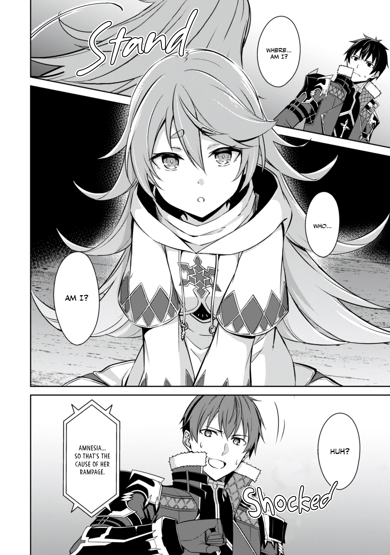 Halaman dari Boushoku no Berserk ~Ore dake Level to Iu Gainen wo Toppa suru~ Chapter 63