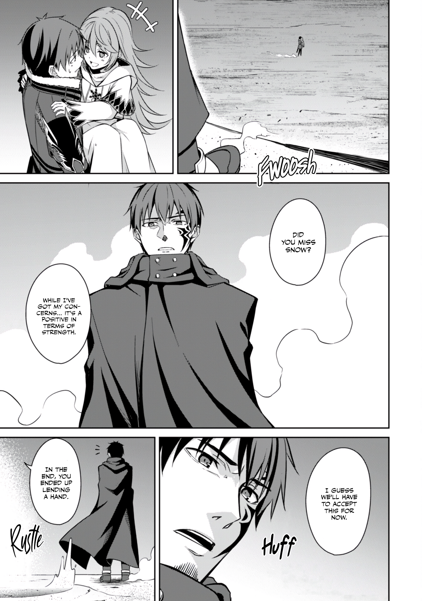 Halaman dari Boushoku no Berserk ~Ore dake Level to Iu Gainen wo Toppa suru~ Chapter 63