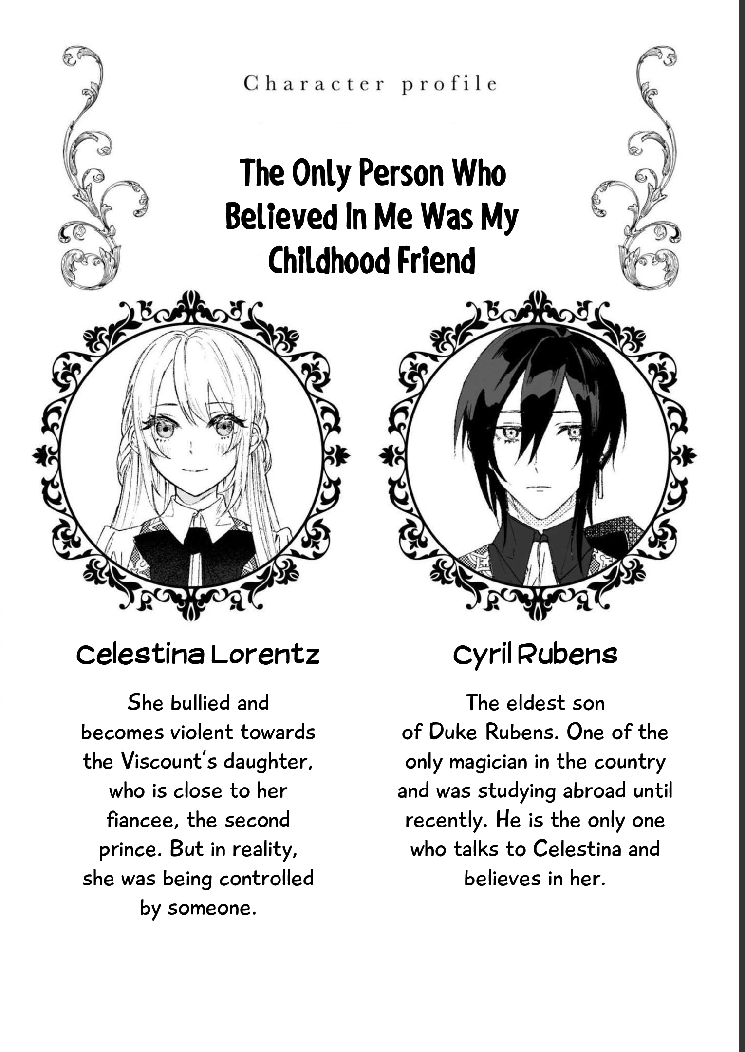 Halaman dari Though I May Be a Villainess, I'll Show You I Can Obtain Happiness! Chapter 3