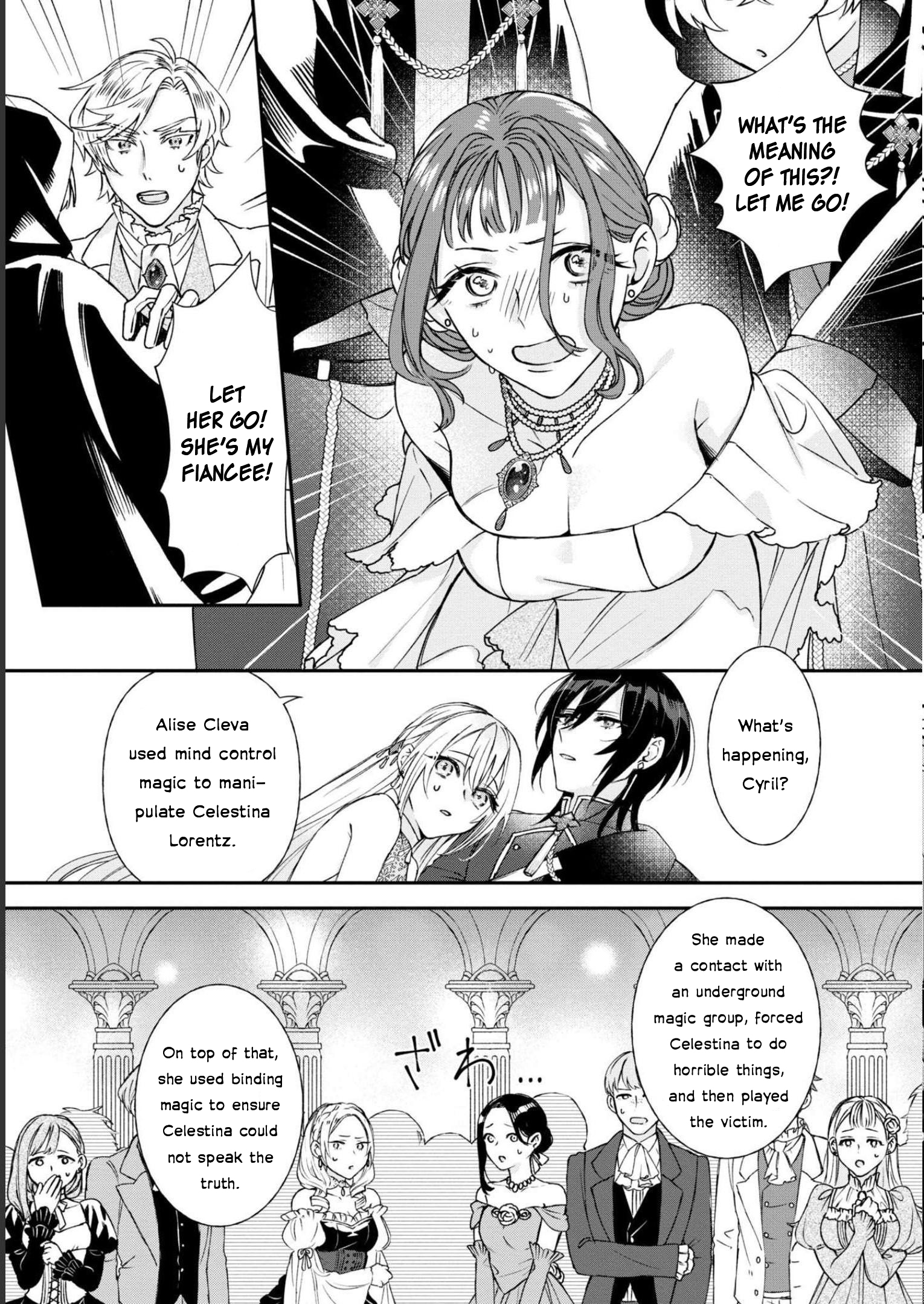 Halaman dari Though I May Be a Villainess, I'll Show You I Can Obtain Happiness! Chapter 3
