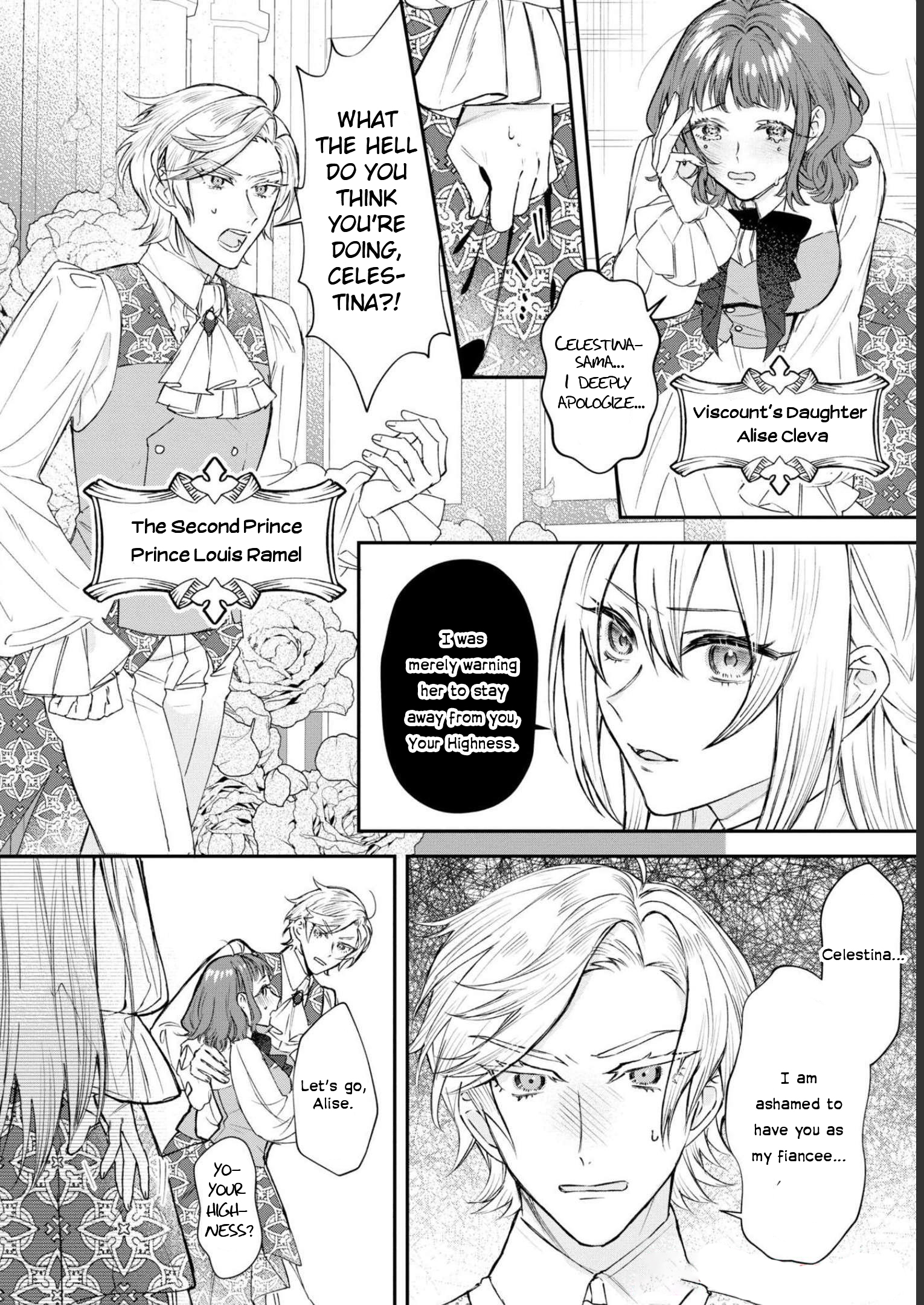 Halaman dari Though I May Be a Villainess, I'll Show You I Can Obtain Happiness! Chapter 3
