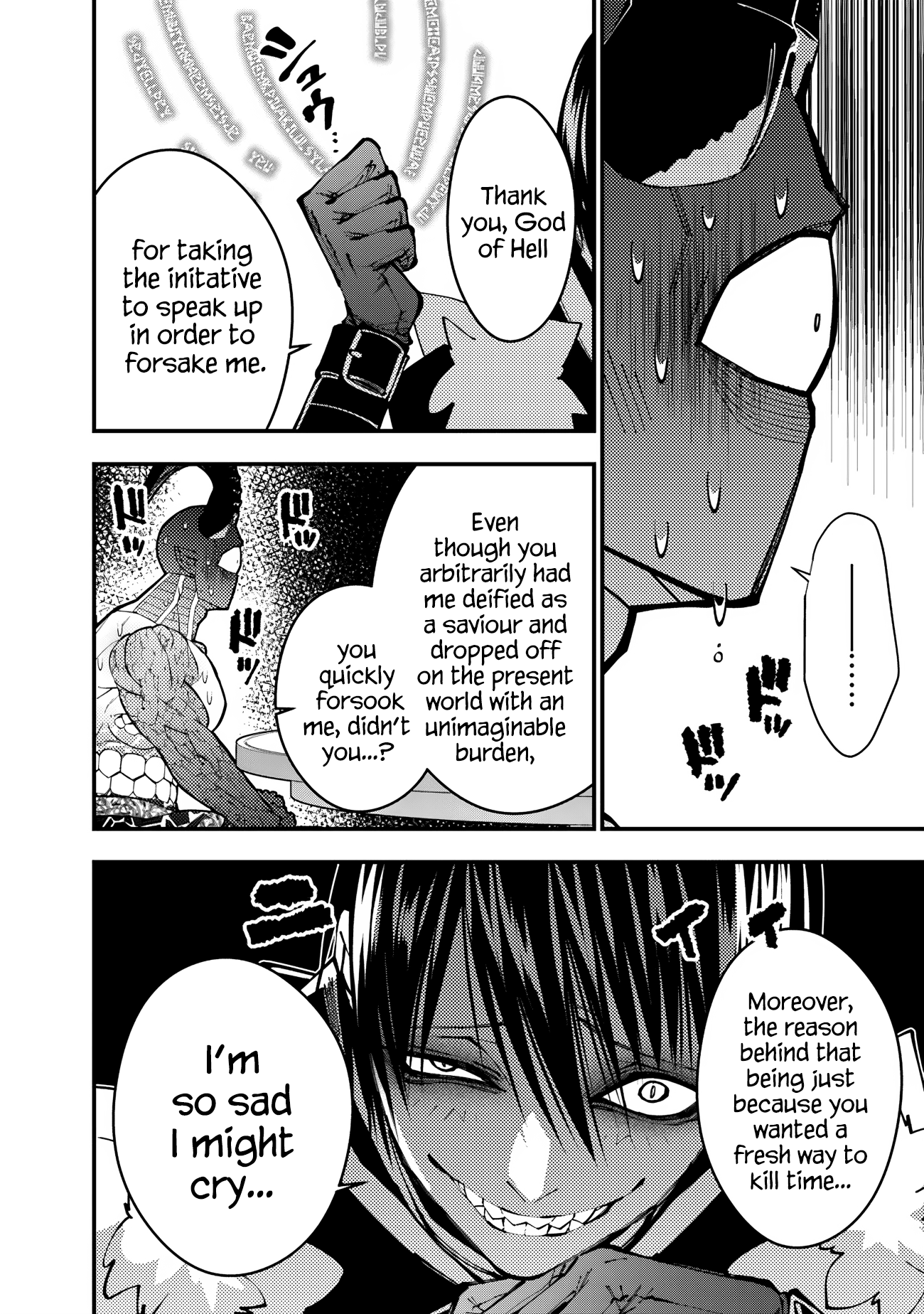 Halaman dari Fukushuu o Koinegau Saikyou Yuusha wa, Yami no Chikara de Senmetsu Musou Suru Chapter 78