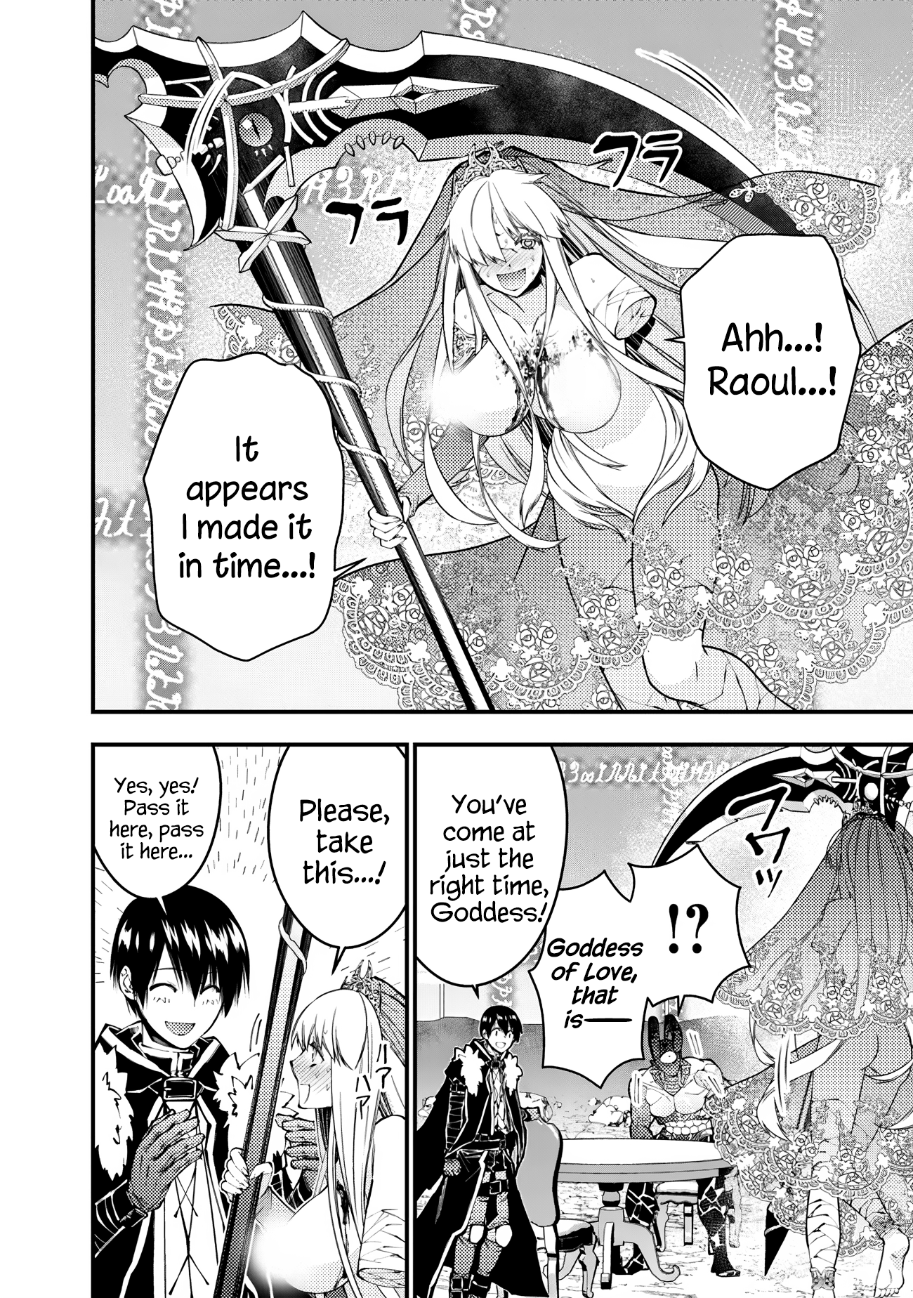 Halaman dari Fukushuu o Koinegau Saikyou Yuusha wa, Yami no Chikara de Senmetsu Musou Suru Chapter 78